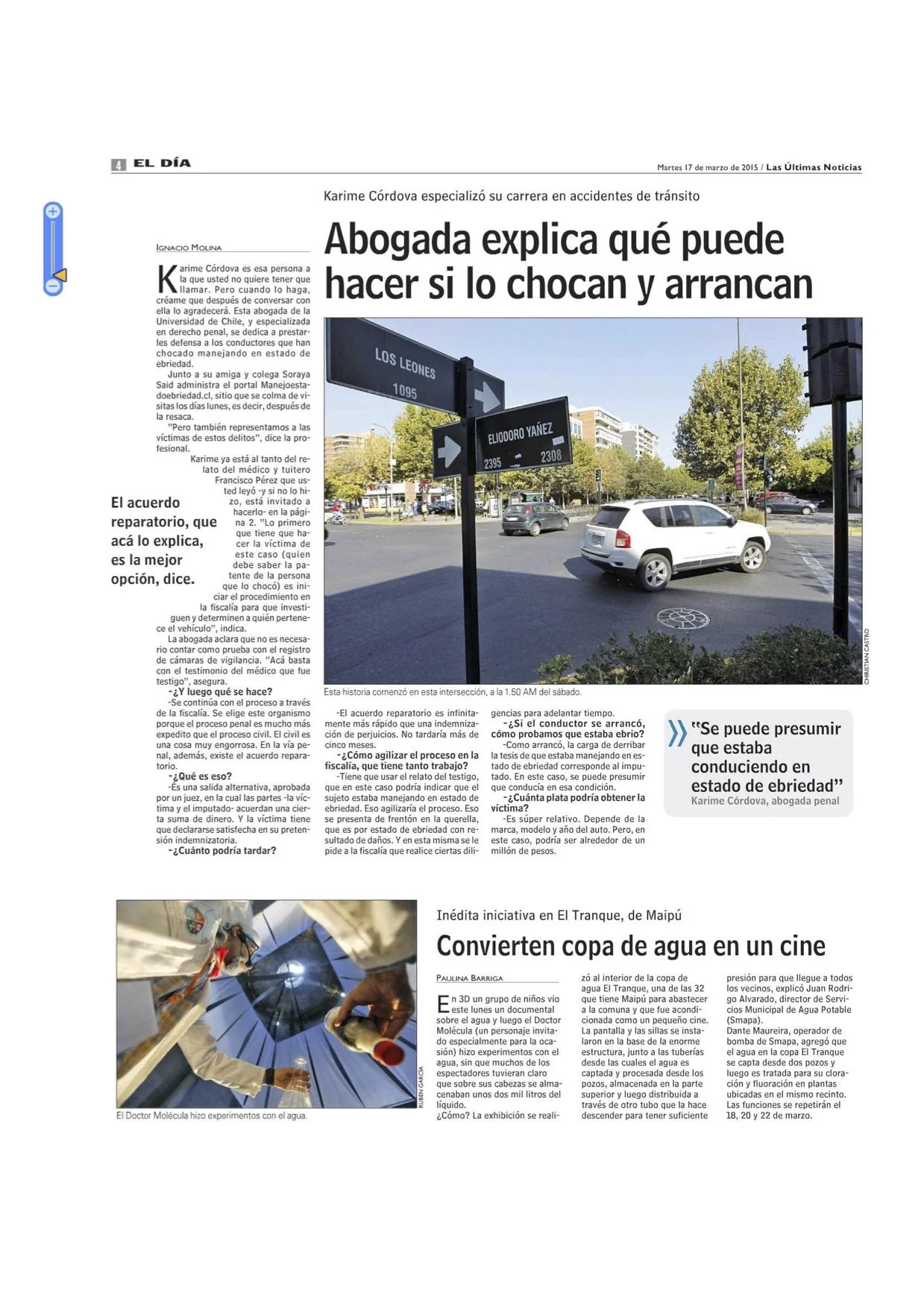 LUN.com - Abogada explica qué puede hacer si lo chocan y arrancan