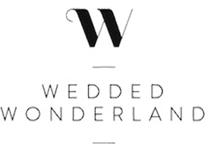 Wedded Wonderland logo with stylized 'W'