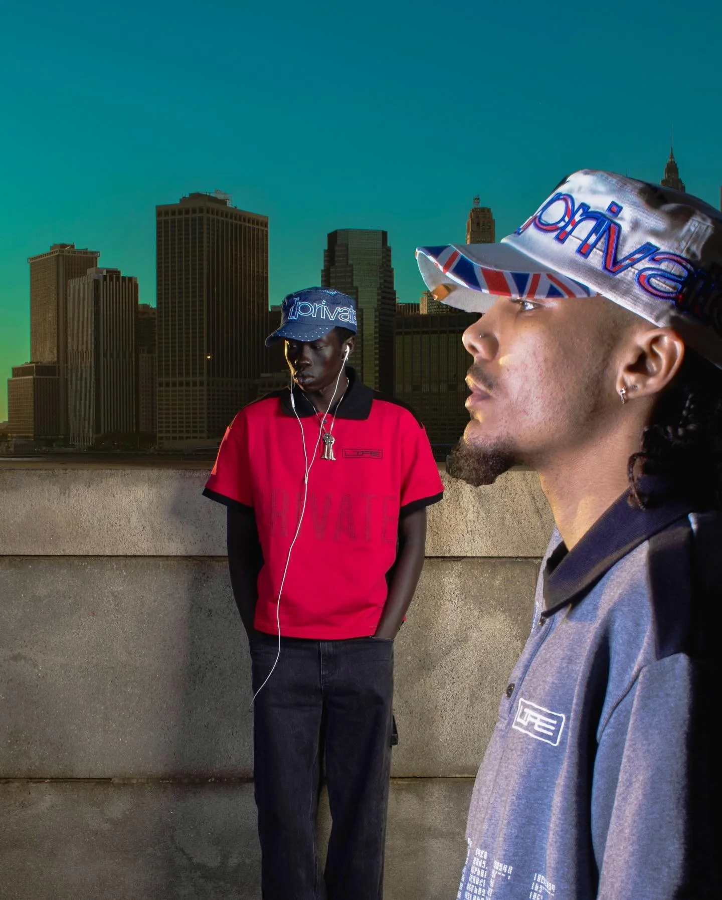 Shot something for @privatelifevswho a little while back. Diving deeper into the sunset look 🌇

Shoutout to @savagenorandy for bringing me on for this one &amp; shoutout to @d8kwan for seeing the vision and rocking with me🤞🏿🤞🏿

Models: adoldagre