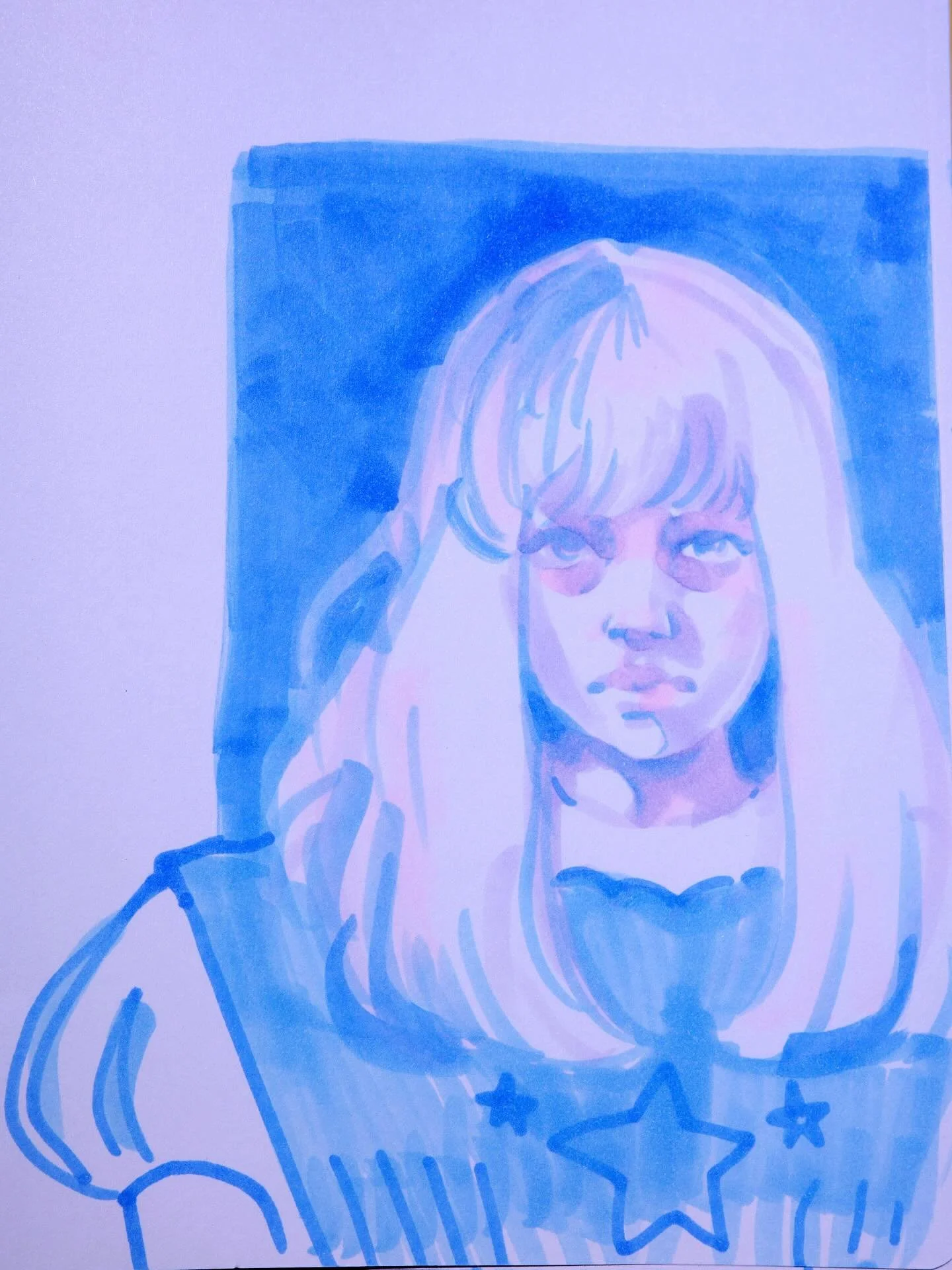 sketchbook pages ✨💙 #art