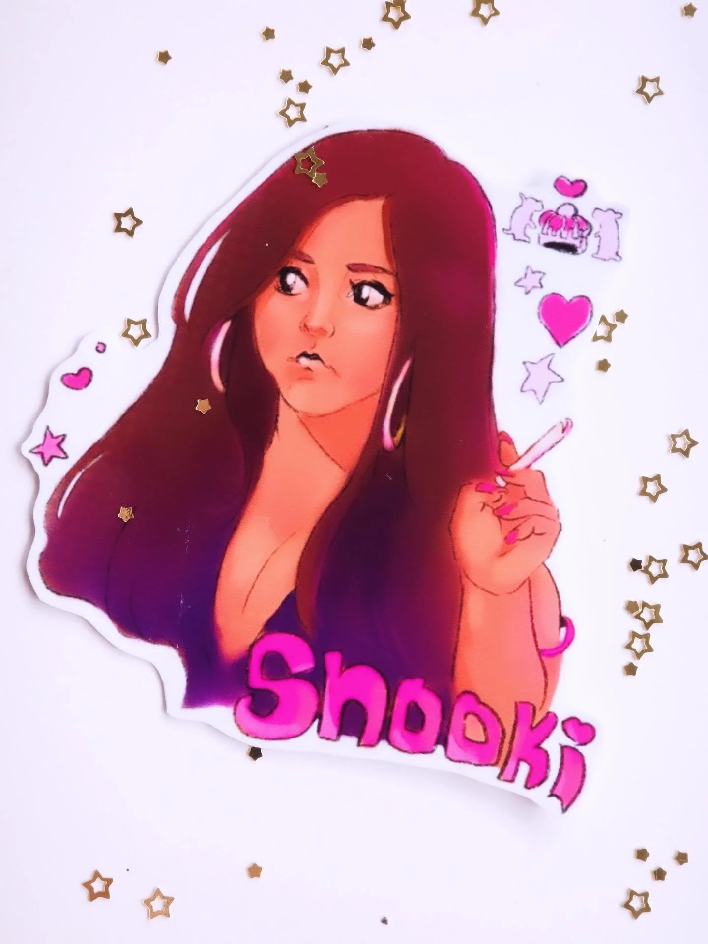 stickers and prints of my jersey shore fan art are available on my etsy✨✨✨💖