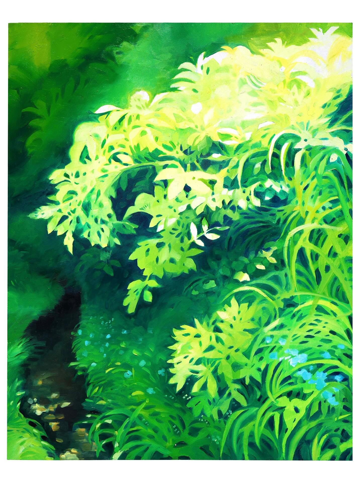 i miss spring 🎋✨🐛
oil on wood board 🌱✨