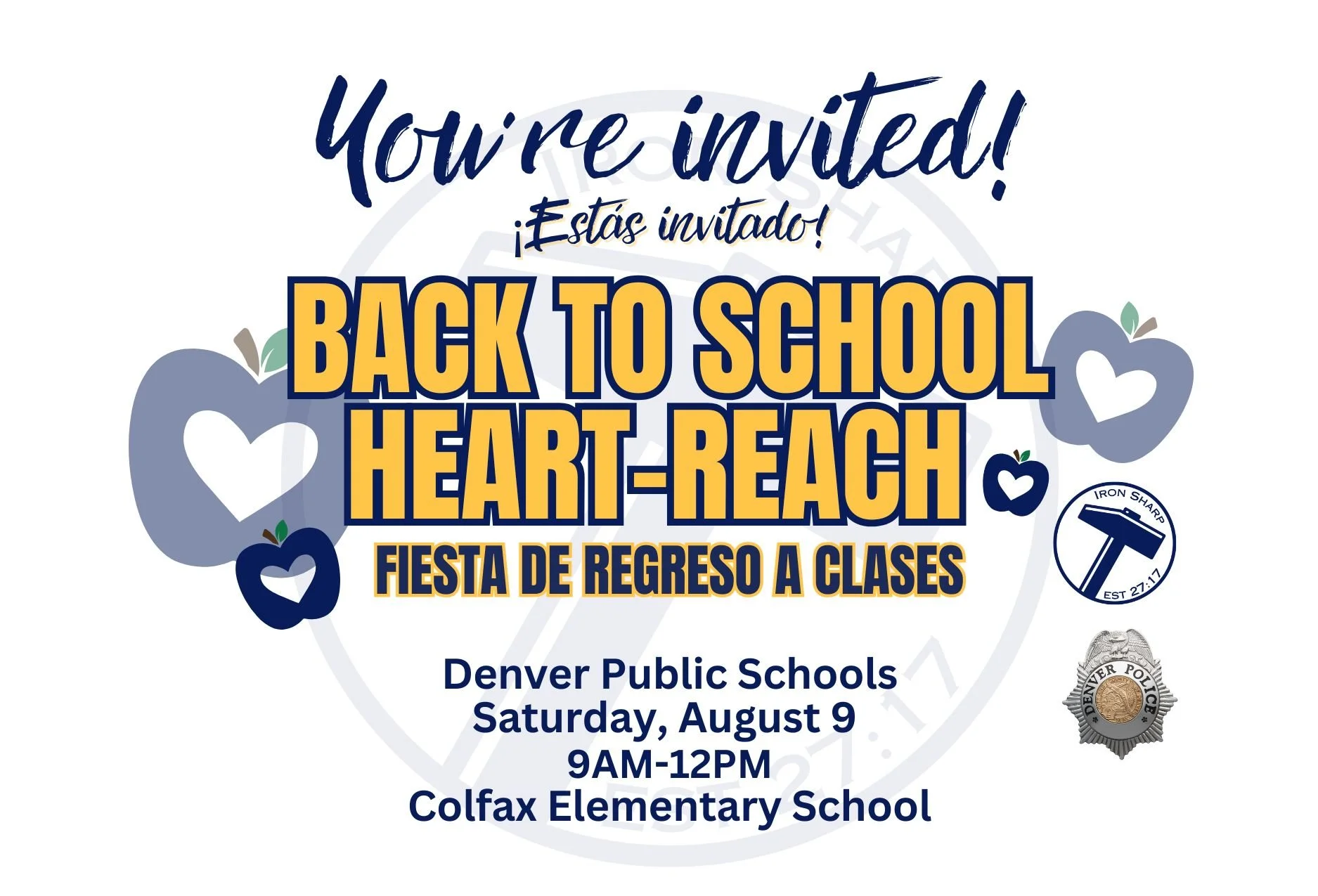 Back to School Heart-Reach | Denver Public Schools