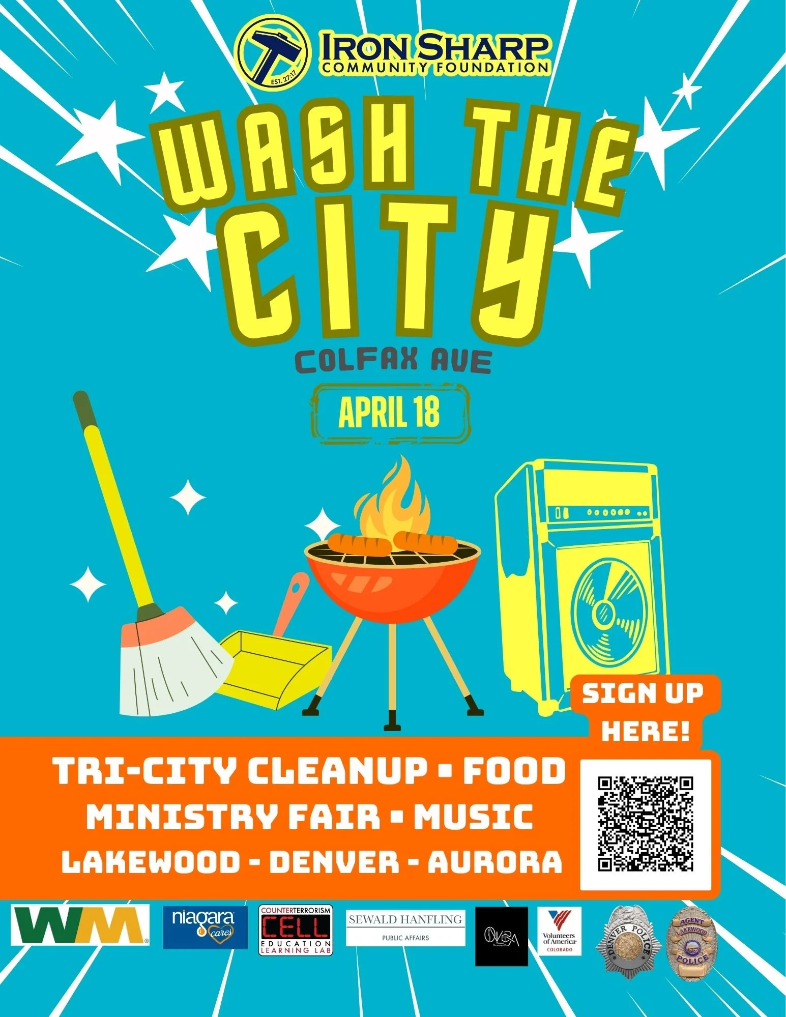Wash the City Community Clean Up