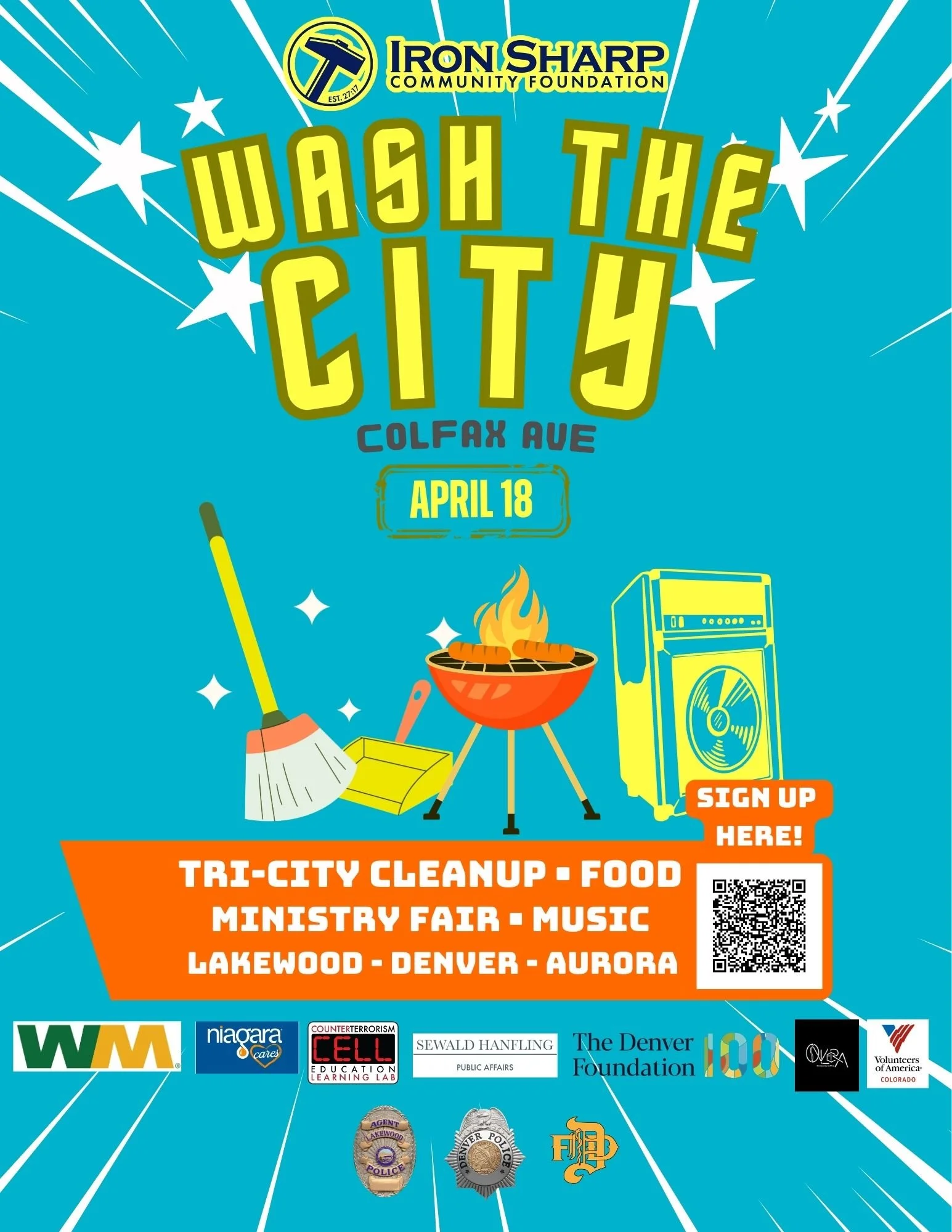 Wash the City Community Clean Up