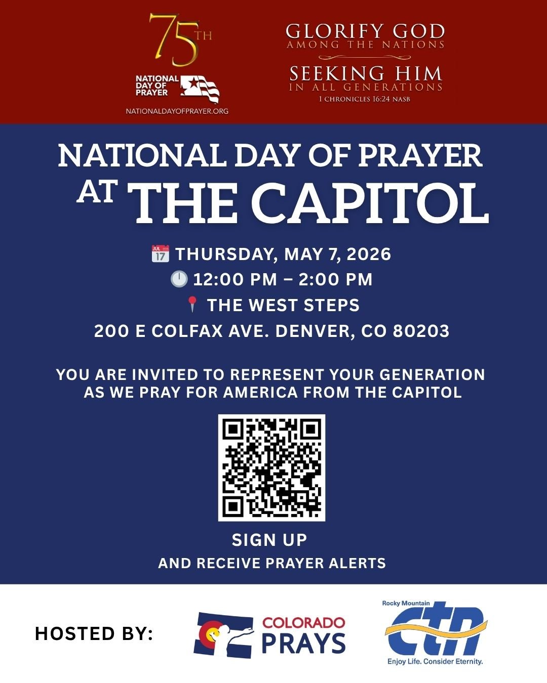 National Day of Prayer at the Capitol