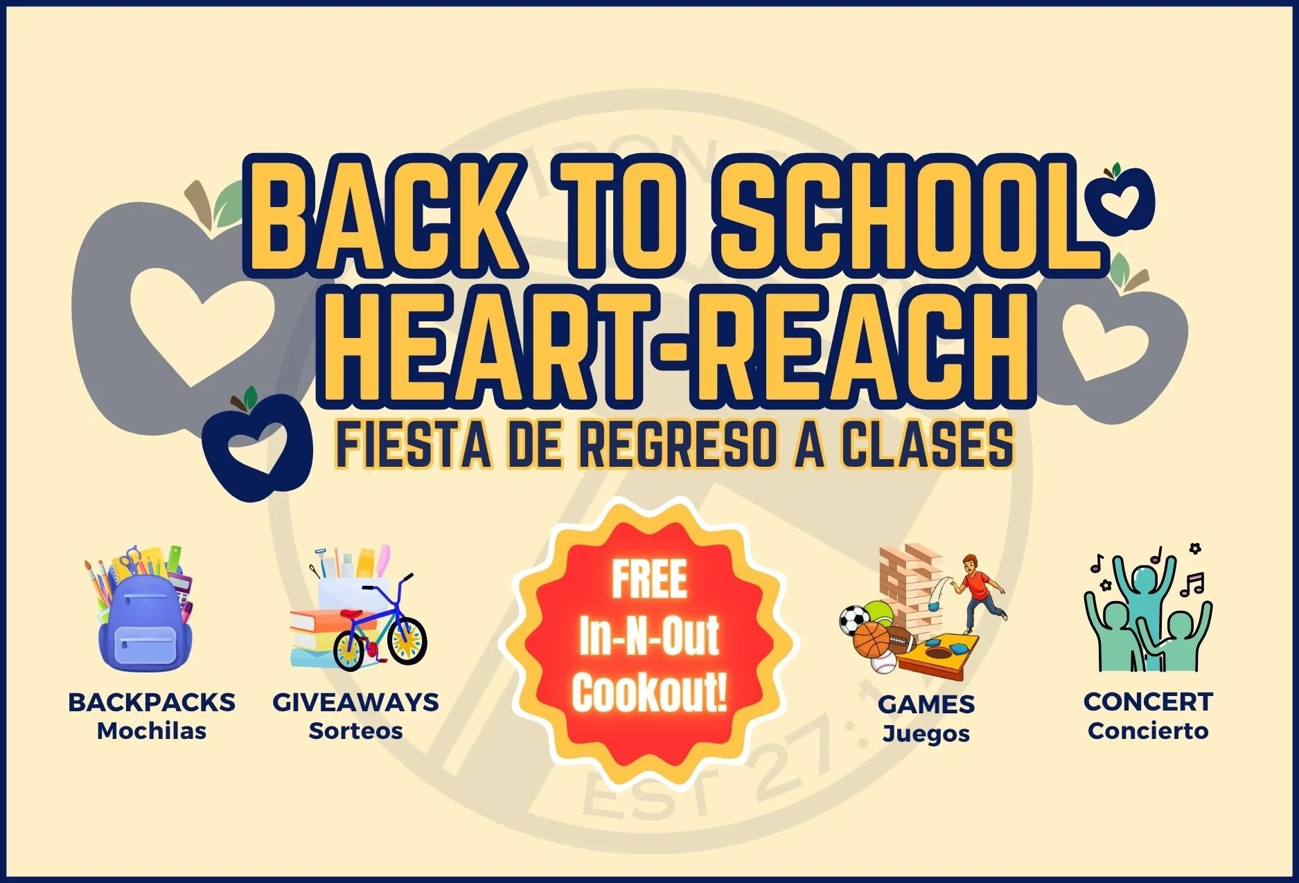 Back to School Heart Reach - Centennial Center Park