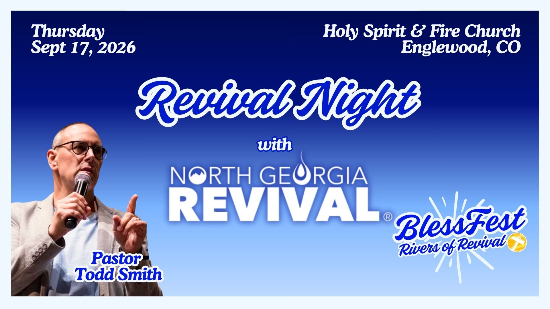 BlessFest Revival Night ft. Pastor Todd Smith