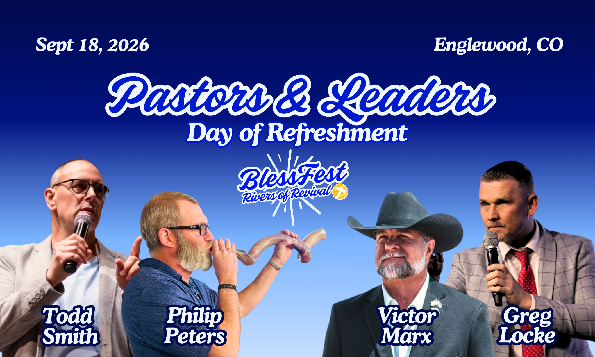 BlessFest Pastors &amp; Leaders Day of Refreshment