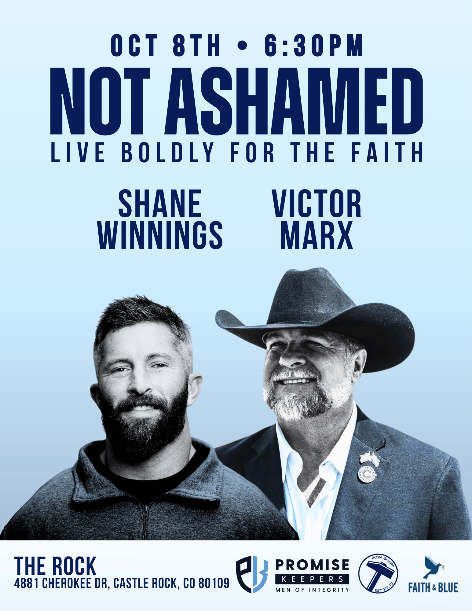 Not Ashamed ft. Shane Winnings & Victor Marx