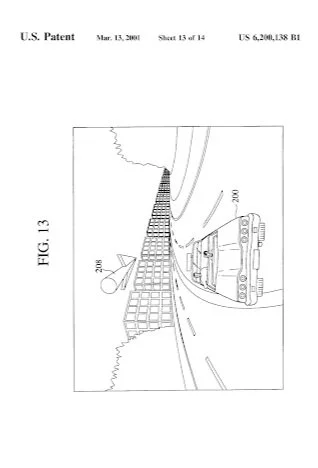 Drawing of car on road