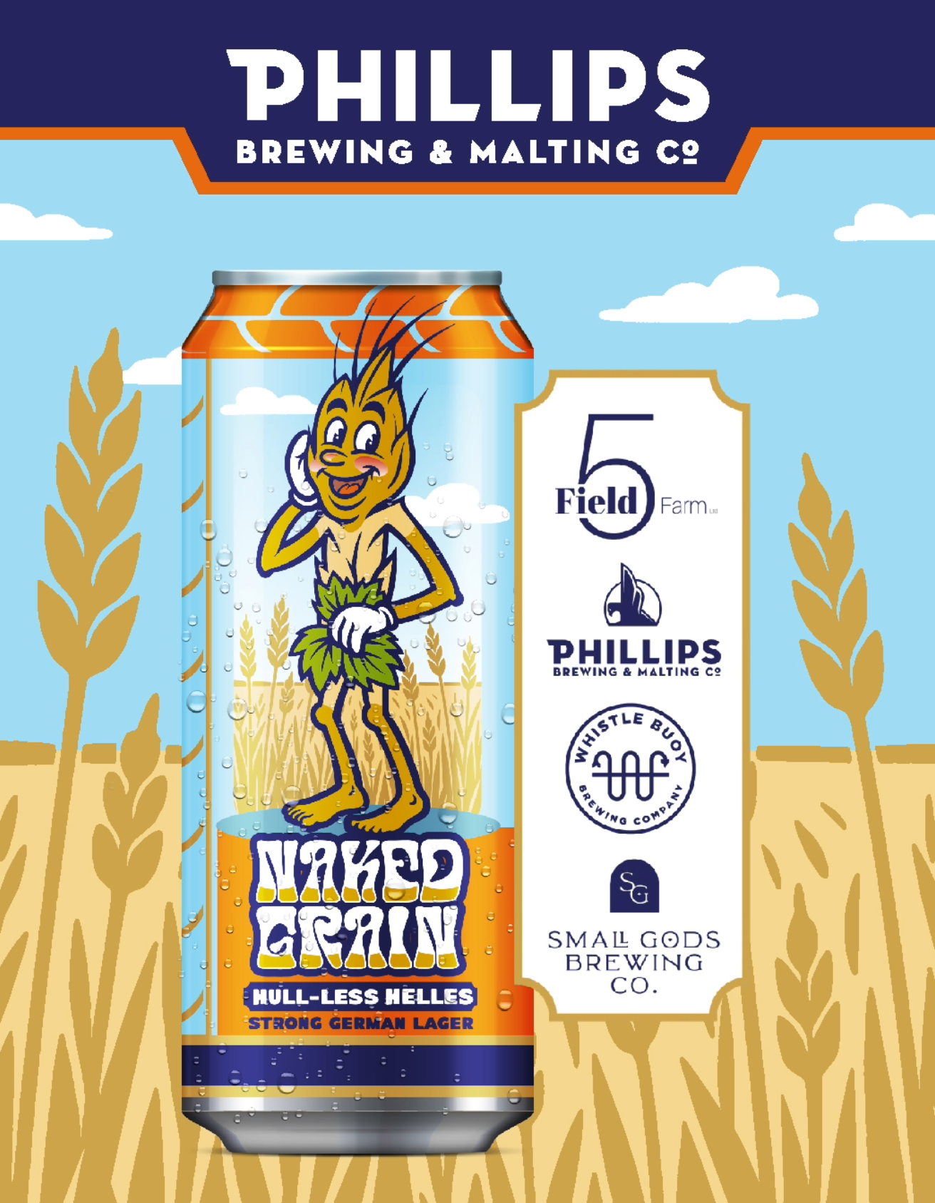 Naked Grain Hull-less Helles: Brewing Canada’s First LAGER Made with Hull-less Barley