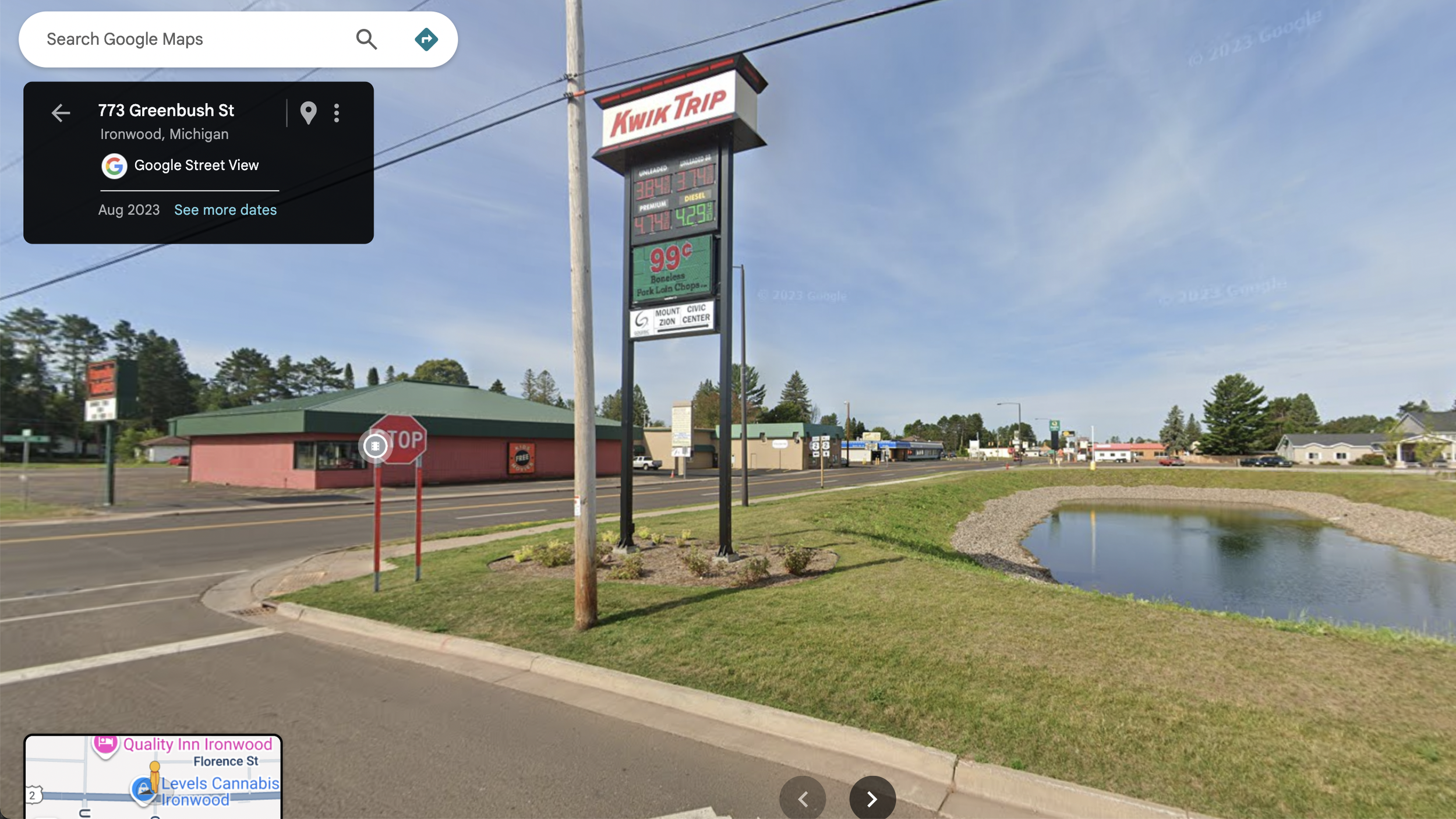 21_U.S. 2, Ironwood, Michigan, July 9, 1973