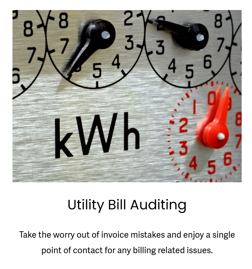 Close-up of a digital electric meter with black and red dials and a large digital display reading in kilowatt-hours (kWh).
