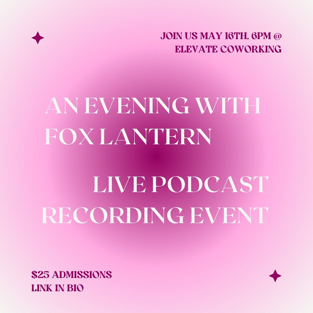 🌟 Calling all luminaries and spiritual visionaries in Wilmington, NC! Join us for an enlightening evening of connection and growth with @thefoxlantern , where we&rsquo;ll explore empathy, animal guides, and self-awareness.

🦊  An Evening with Fox ?