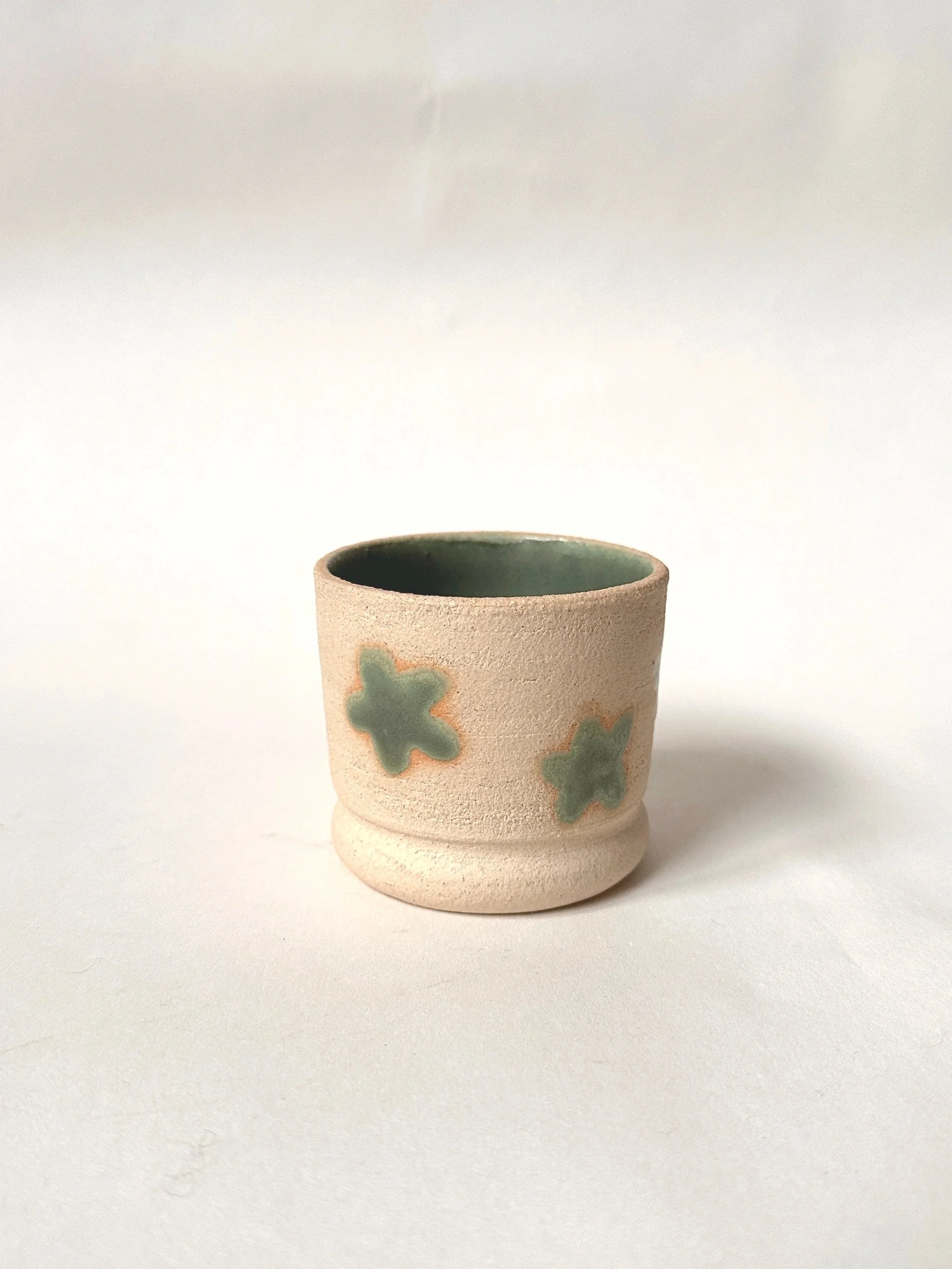 Green Flower Cup
