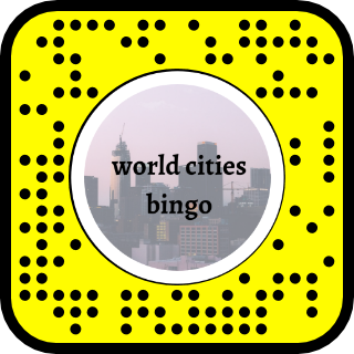 world cities bingo