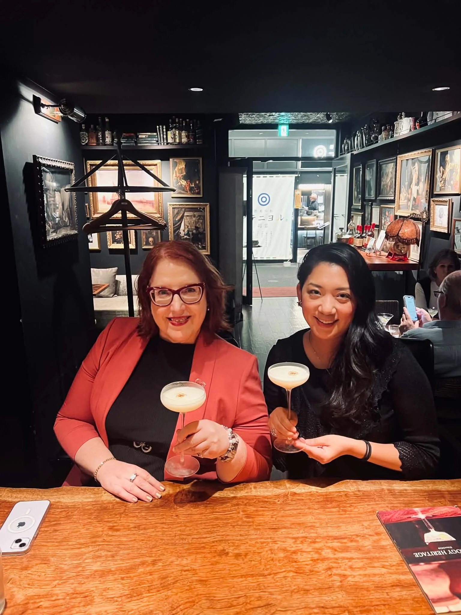 Cocktail with Akiyo.JPG