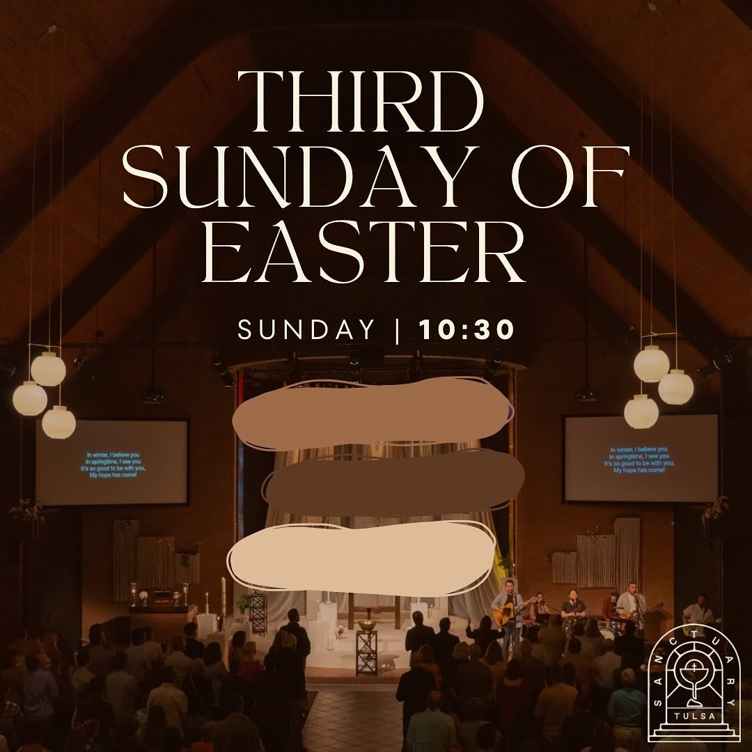 Join us tomorrow as we continue to celebrate the Risen Christ in this season of Eastertide&mdash;all are welcome to the Table of God.

A few things are happening tomorrow: 👇🏼

- Lunch with the Staff following service 🥣
- First Communion class offi