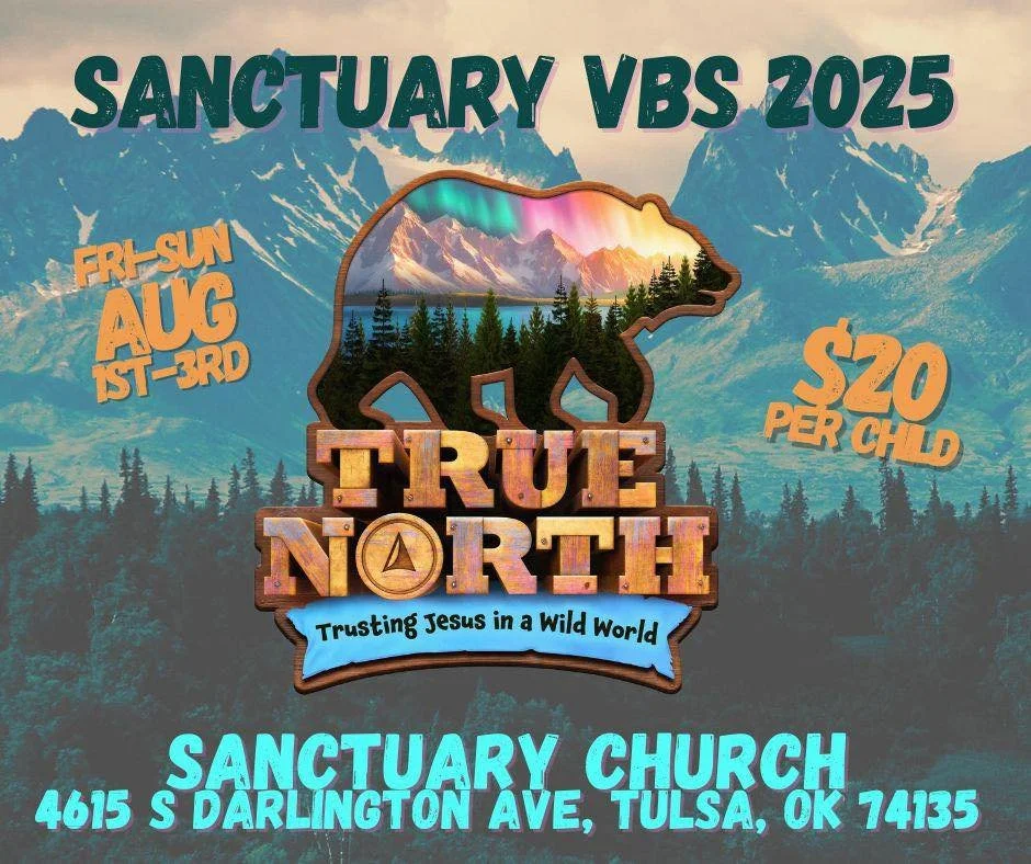 🌟 VBS is almost here! 🌟
Join Sanctuary Kids for a wild weekend of faith and fun as we learn to trust God in this wild world!

🗓️ August 1&ndash;3 | 9AM&ndash;12PM
🎉 Wrap-up party after Sunday service in the parking lot!
👧 Ages 3&ndash;12 (enteri