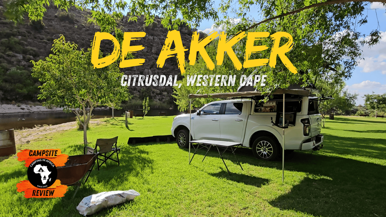 De Akker Campsite, Citrusdal, Western Cape