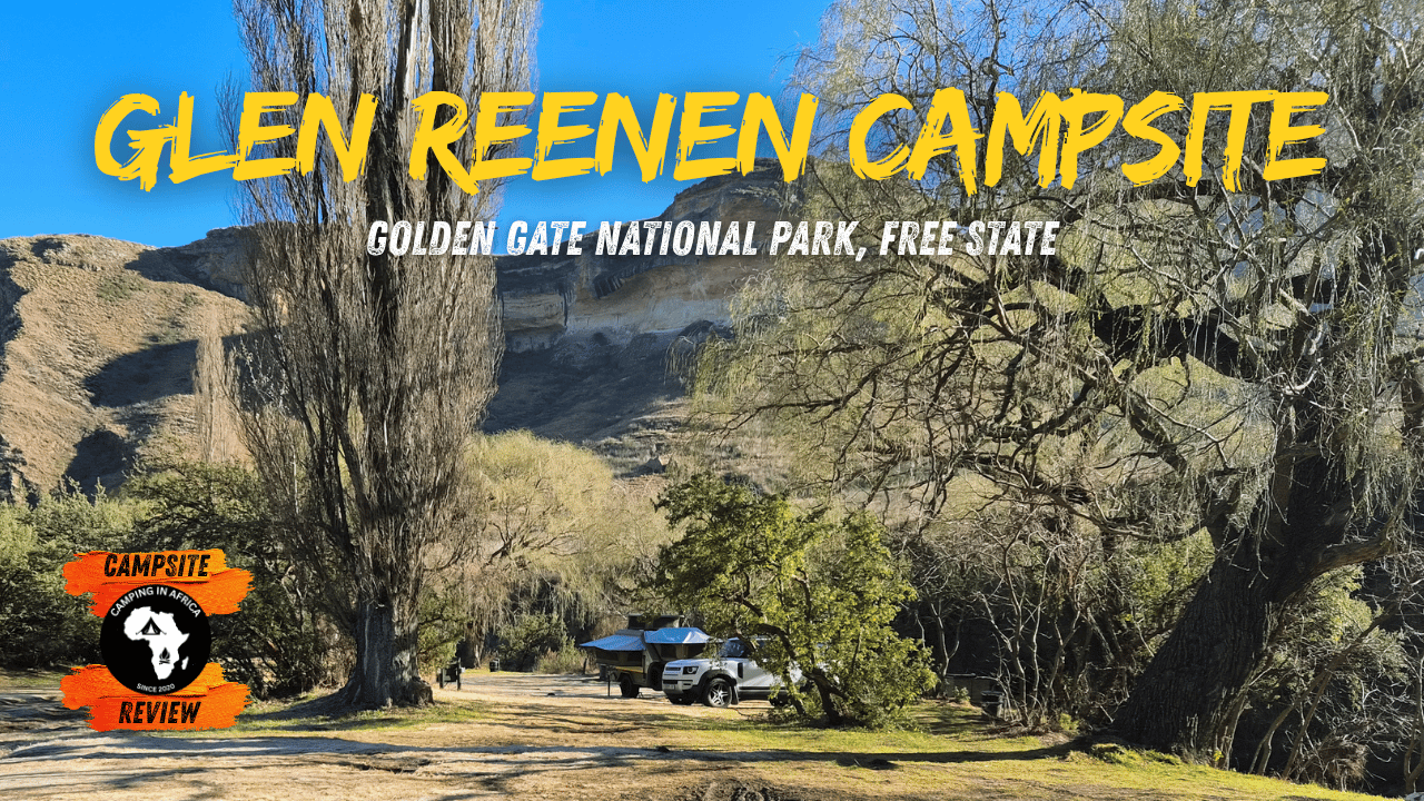 Glen Reenen Campsite, Golden Gate National Park, Free State