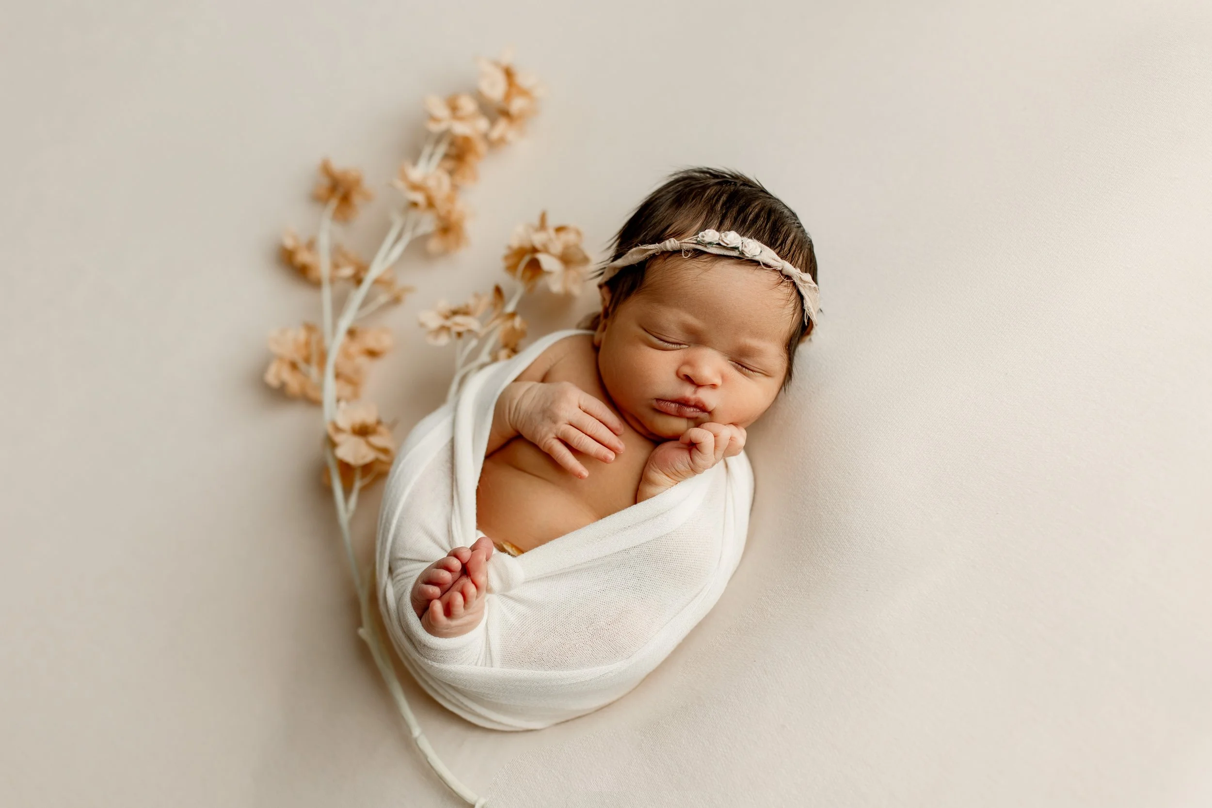 Mansfield, TX Newborn studio session near Dallas, Fort Worth, Me, baby photoshoot