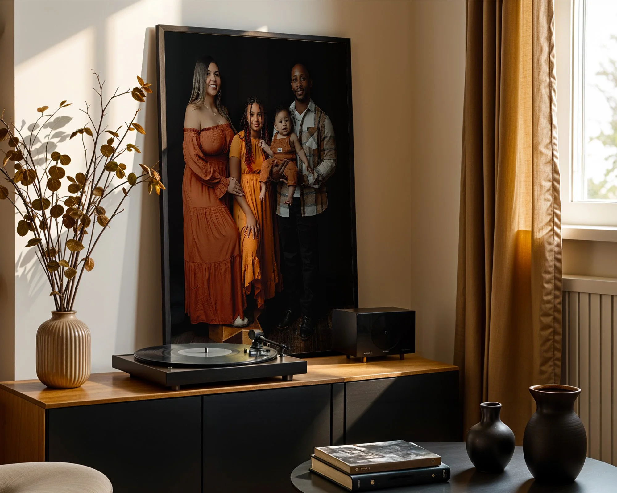 dallas, tx family photographer and photo framing studio
