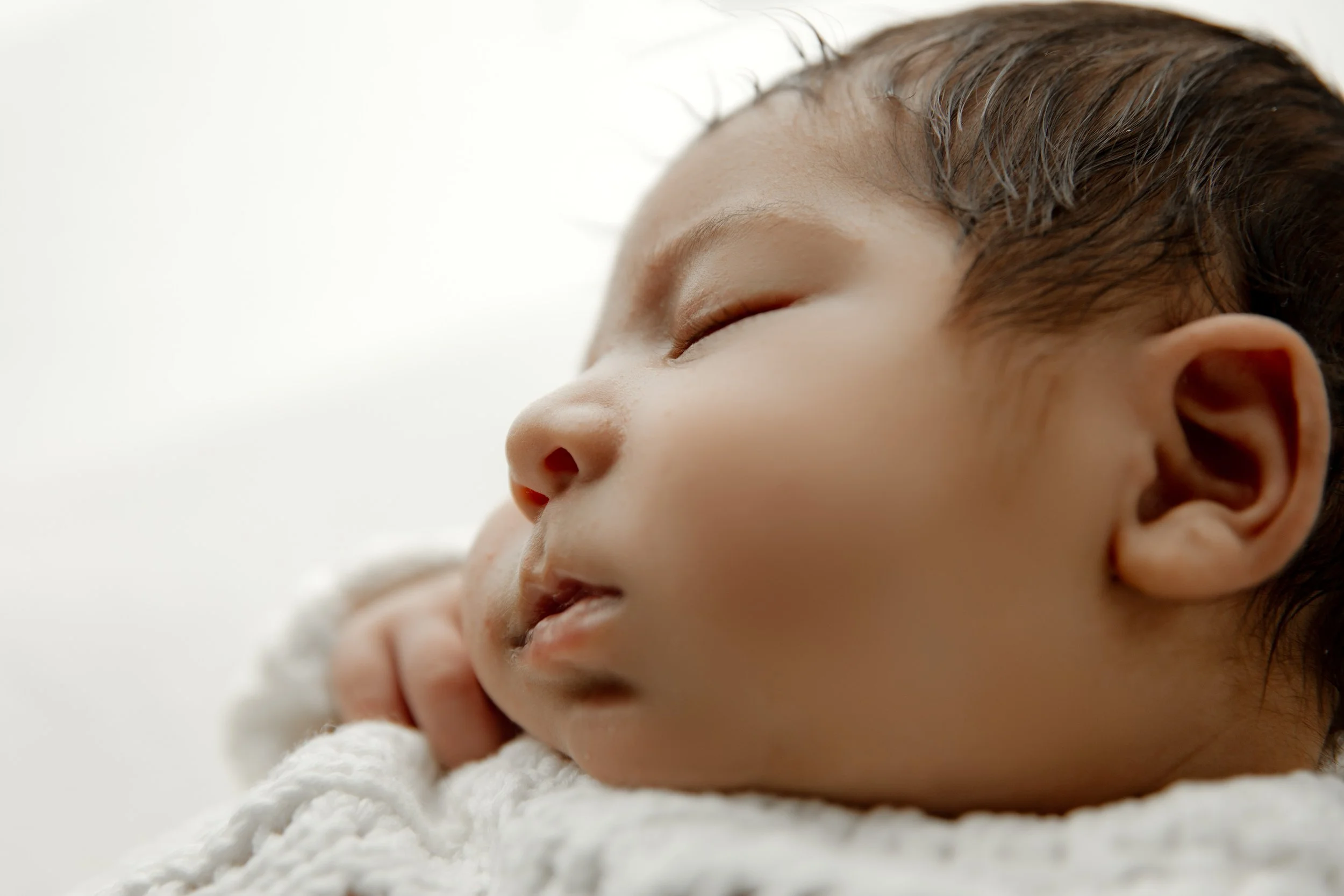 Fort Worth newborn session baby older than one month outfits included