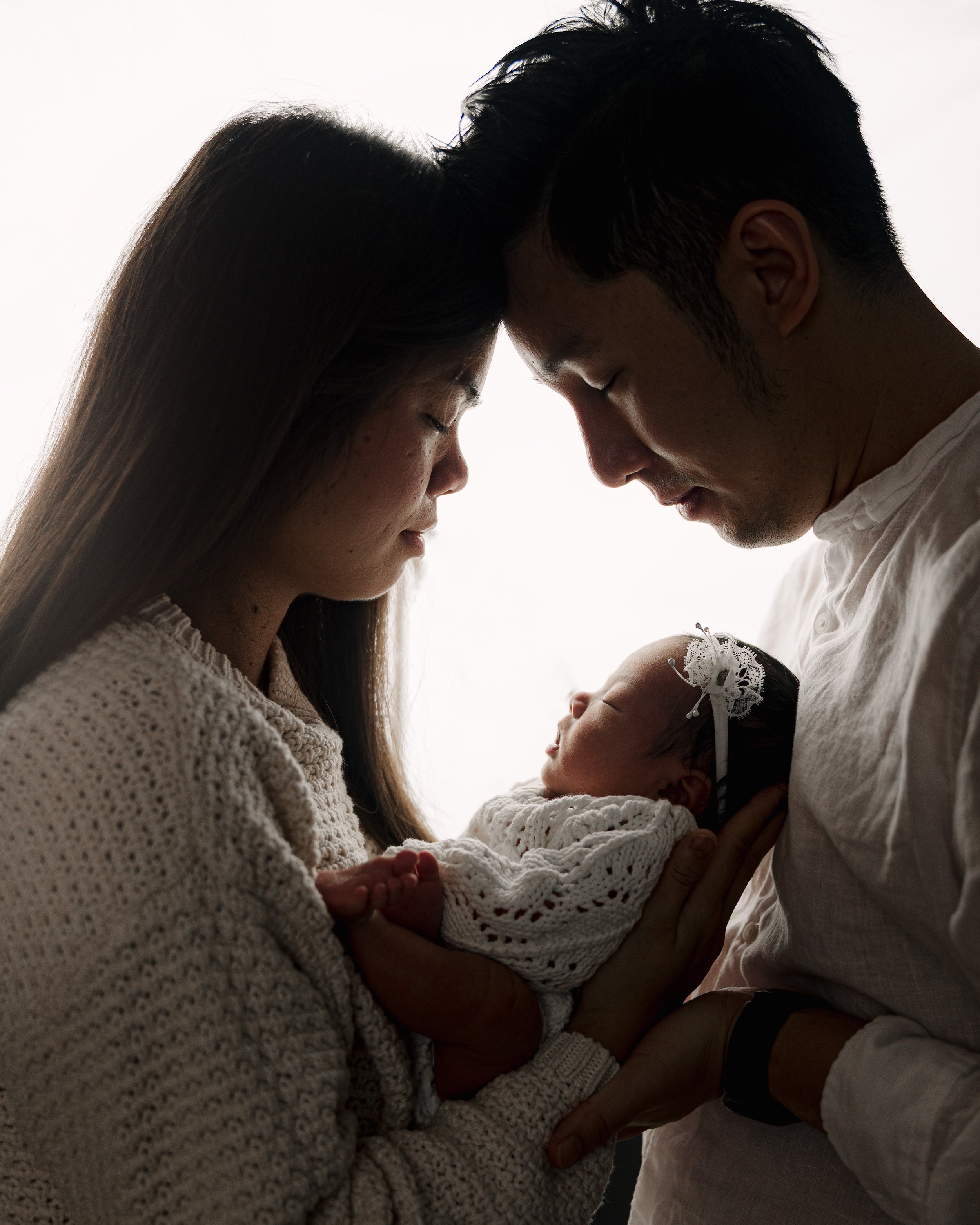 family photographer baby and parents near dfw 