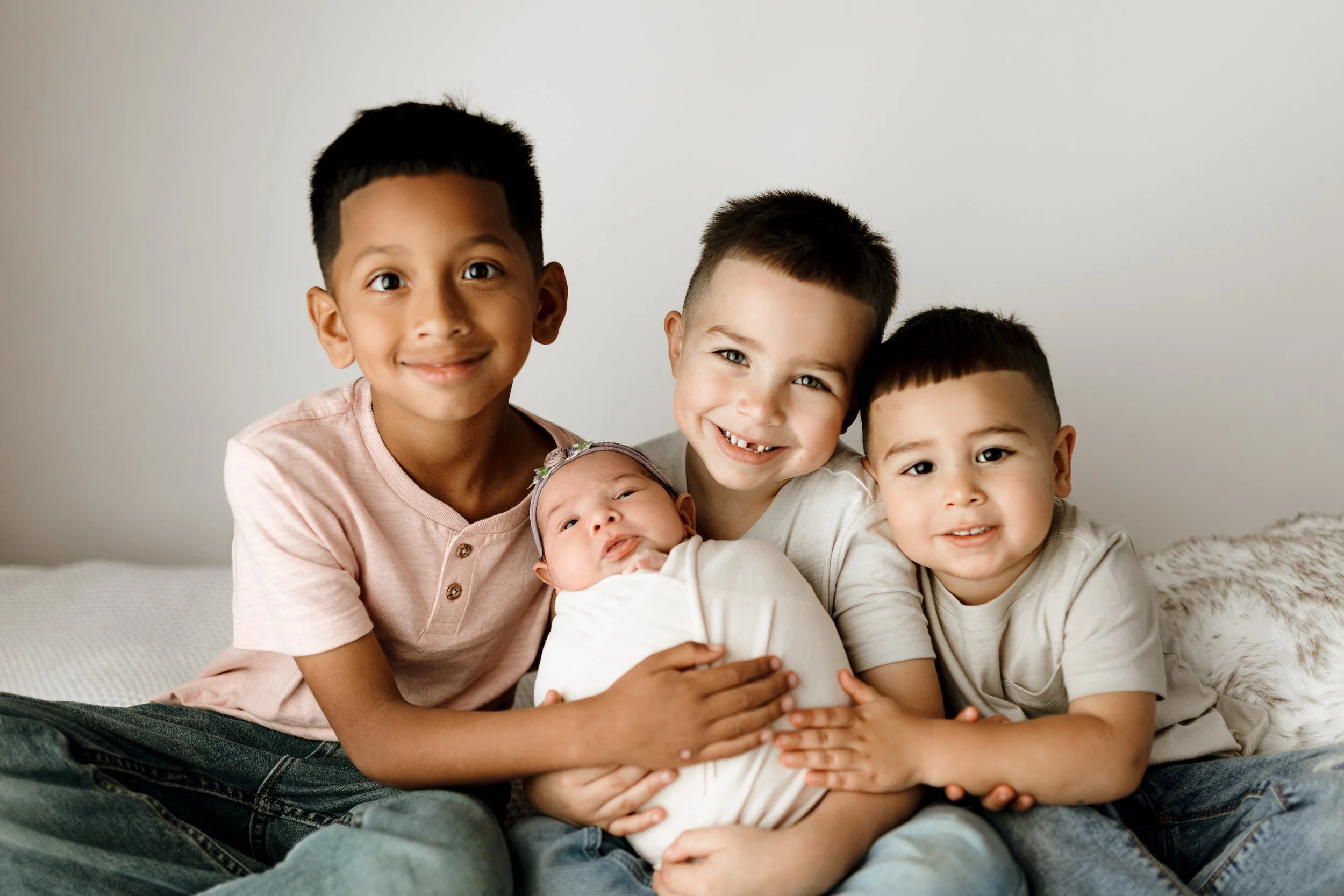 newborn photographer siblings mansfield tx