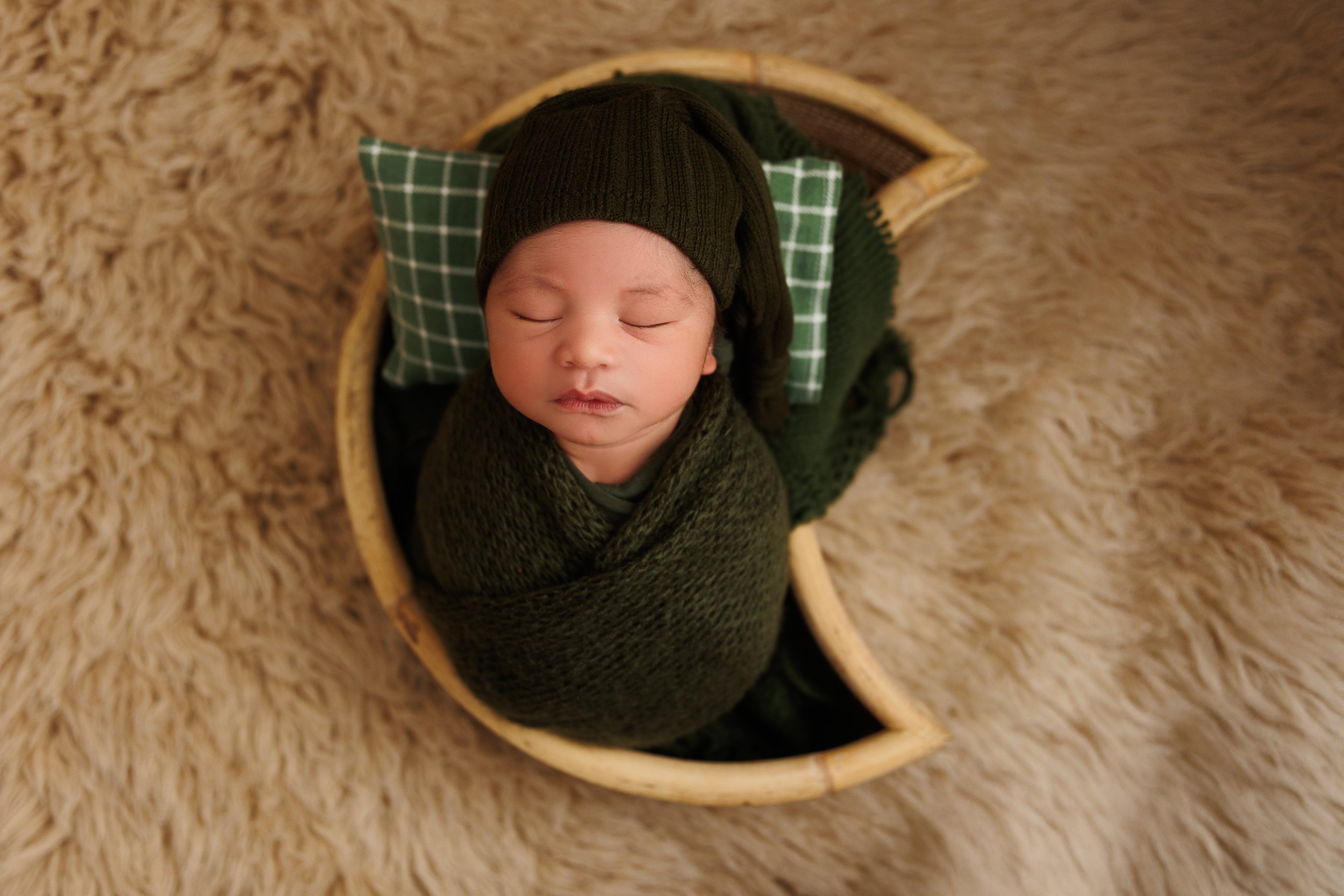 moon and stars newborn session theme texas