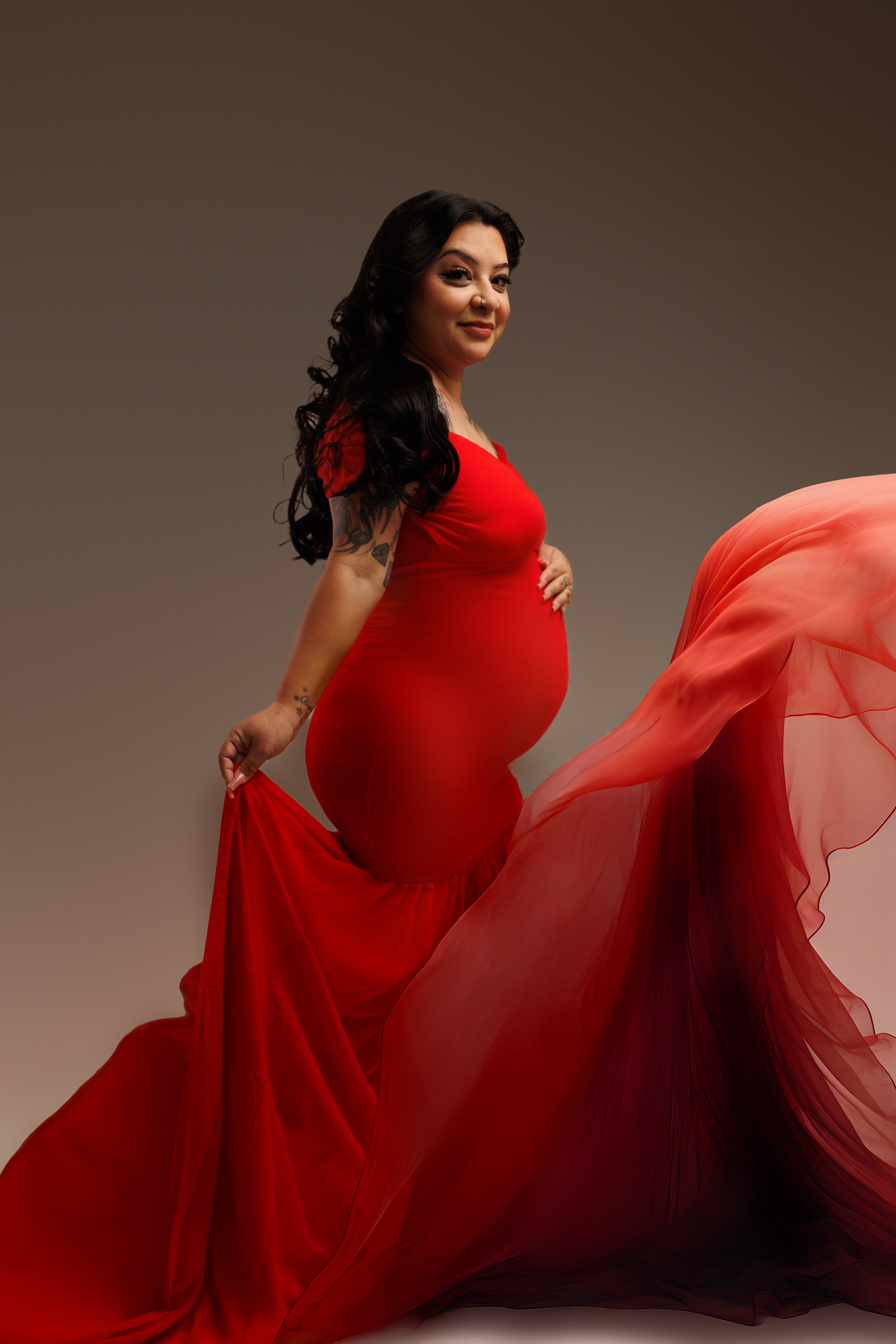 rainbow baby maternity photoshoot