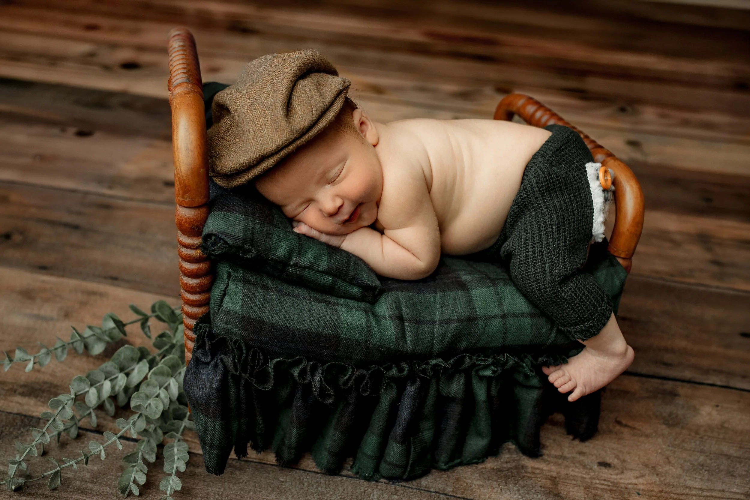 baby boy newborn session Arlington tx at rainbow photography mh