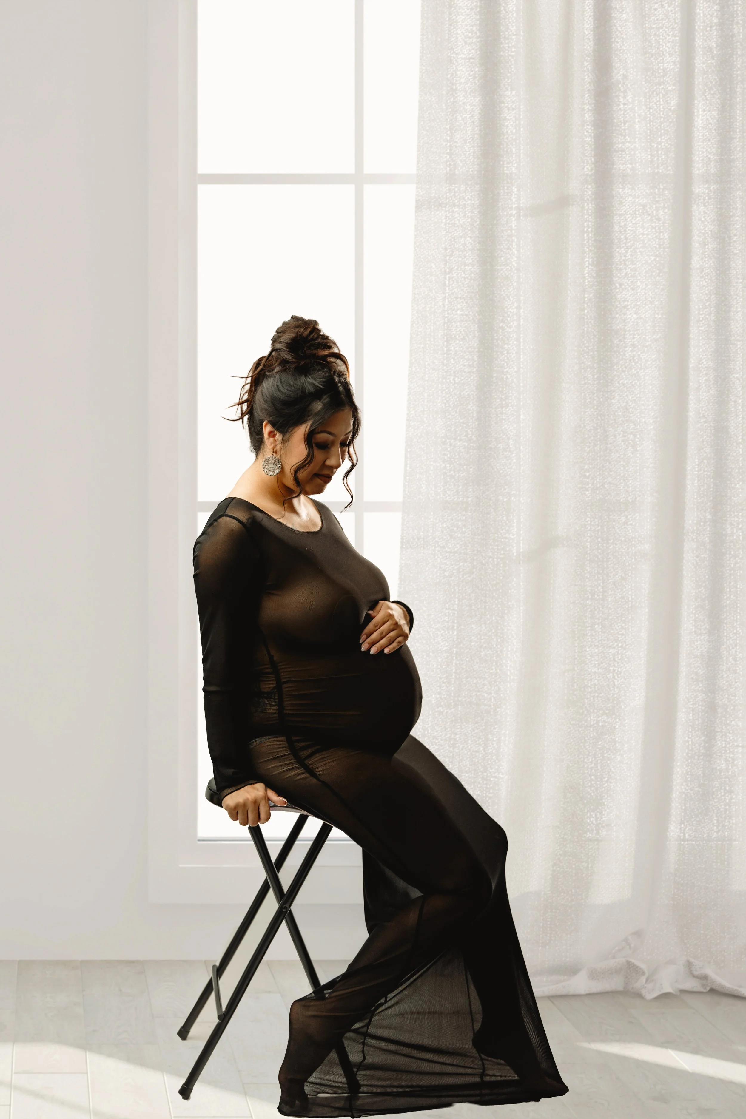rainbow baby maternity photoshoot Dallas-fort worth