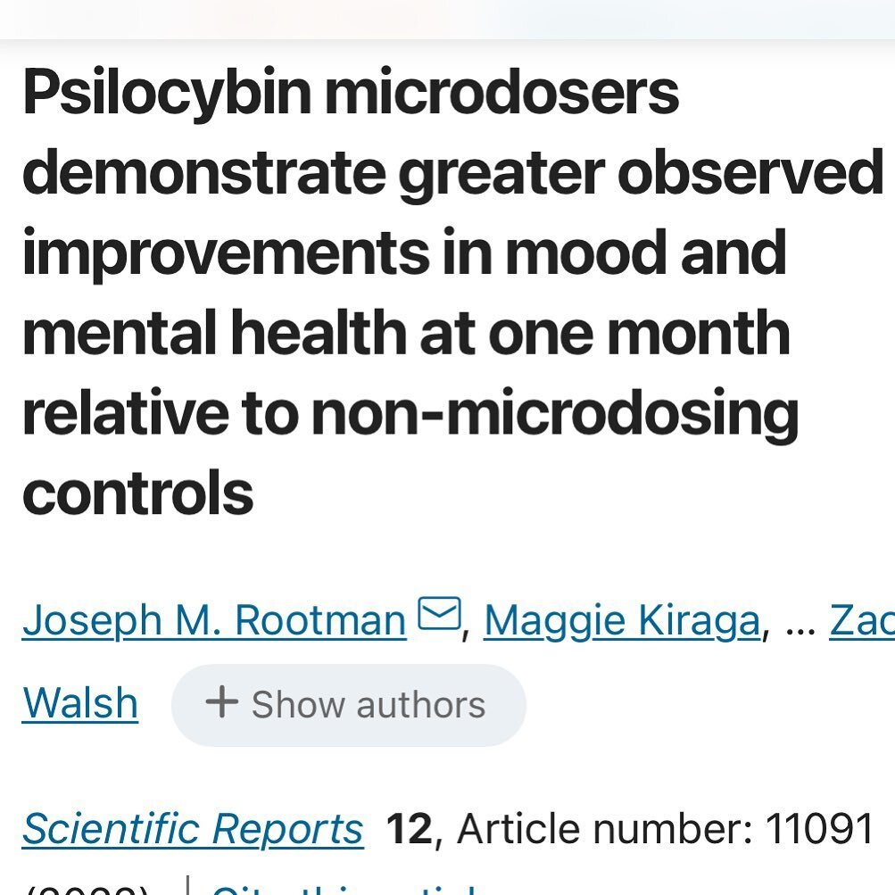 &ldquo;Psilocybin microdosing involves repeated self-administration of mushrooms containing psilocybin at doses small enough to not impact regular functioning. Microdose practices are diverse and include combining psilocybin with substances such as l