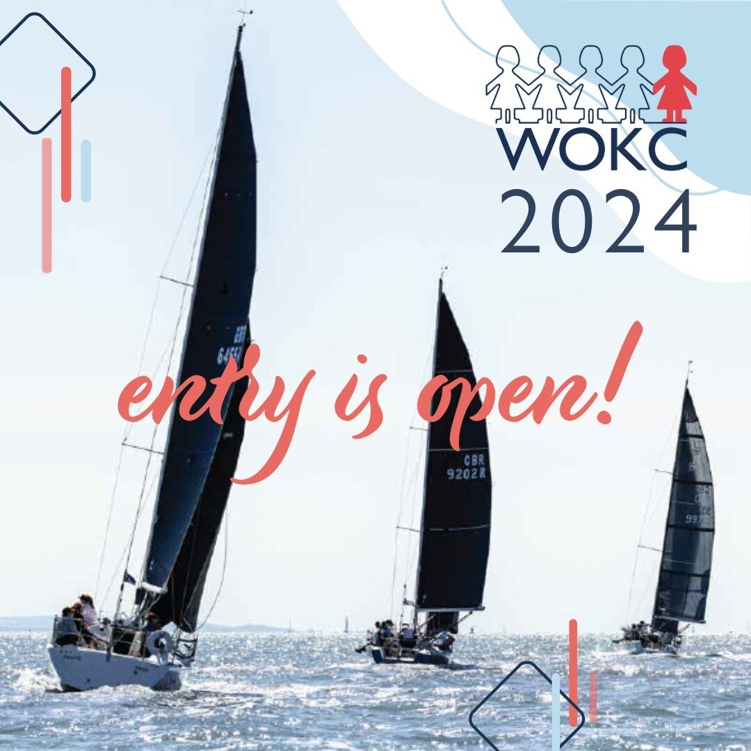 🚨WOKC 2024 entry is LIVE! ⛵️
Mark your calendars for May 10-12 and join us for an unforgettable training day AND weekend of racing. Hurry, early bird fees only until March 31st!

🌊Choose from 3 exciting fleets: Women's Open Keelboat Championship fo