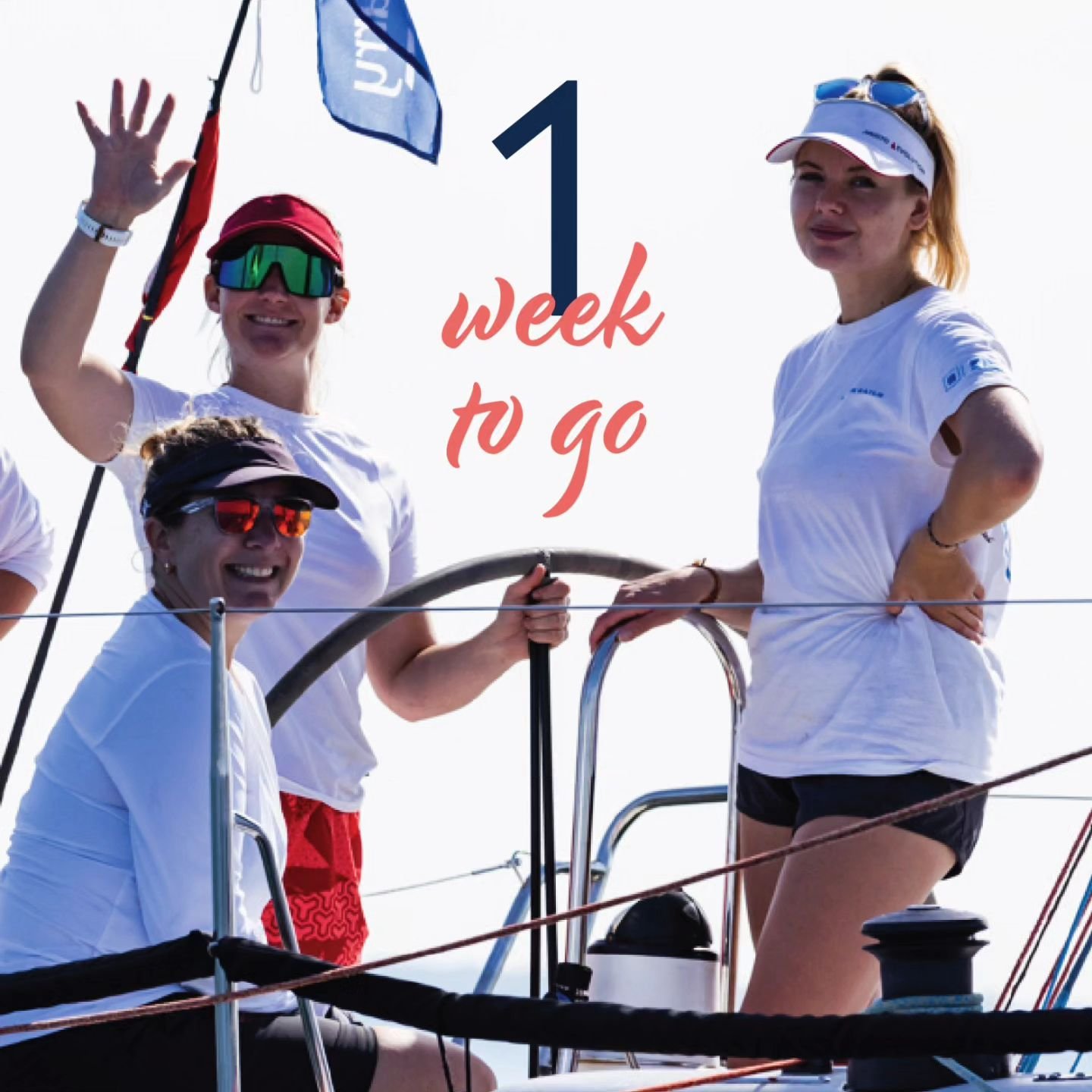 🏆 Countdown is on! Just 1 week until the UK's only all-female open keelboat championship kicks off 🥳 Get ready for a weekend of training, racing, and unbeatable onshore vibes!&nbsp;

📅 Friday: @onesails_gbr_south Training Day to help brush up on y