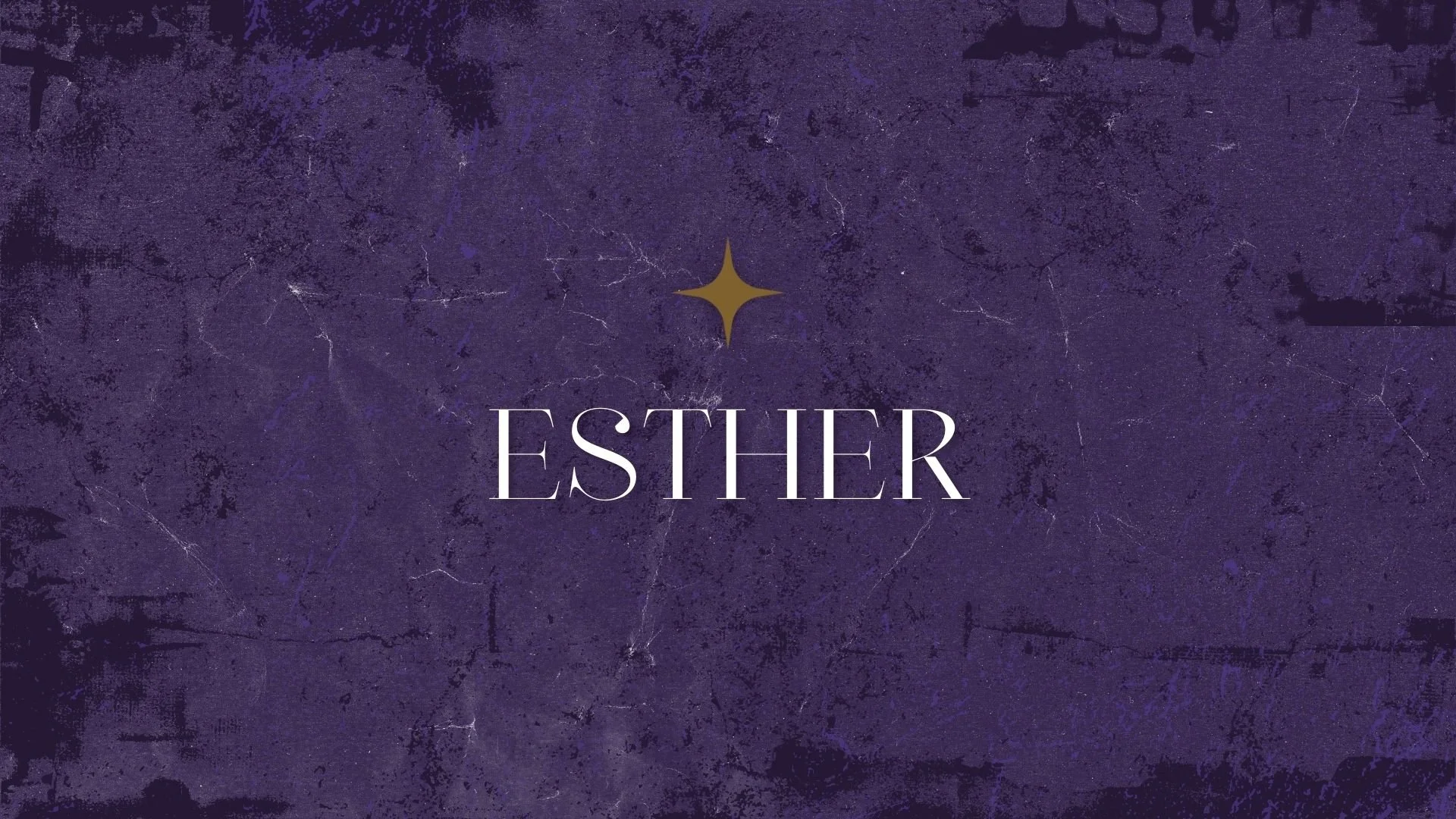 Esther Week 5
