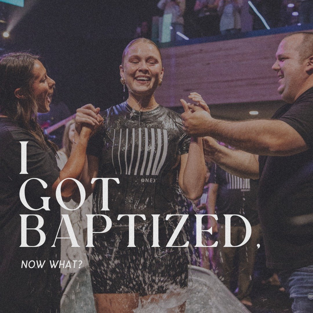 I GOT BAPTIZED. Now what...?

If you got baptized yesterday, CONGRATULATIONS! We are thanking Jesus for you and praising God for this huge step of faith. Here are some helpful steps you can take to continue growing in your faith. 🙌