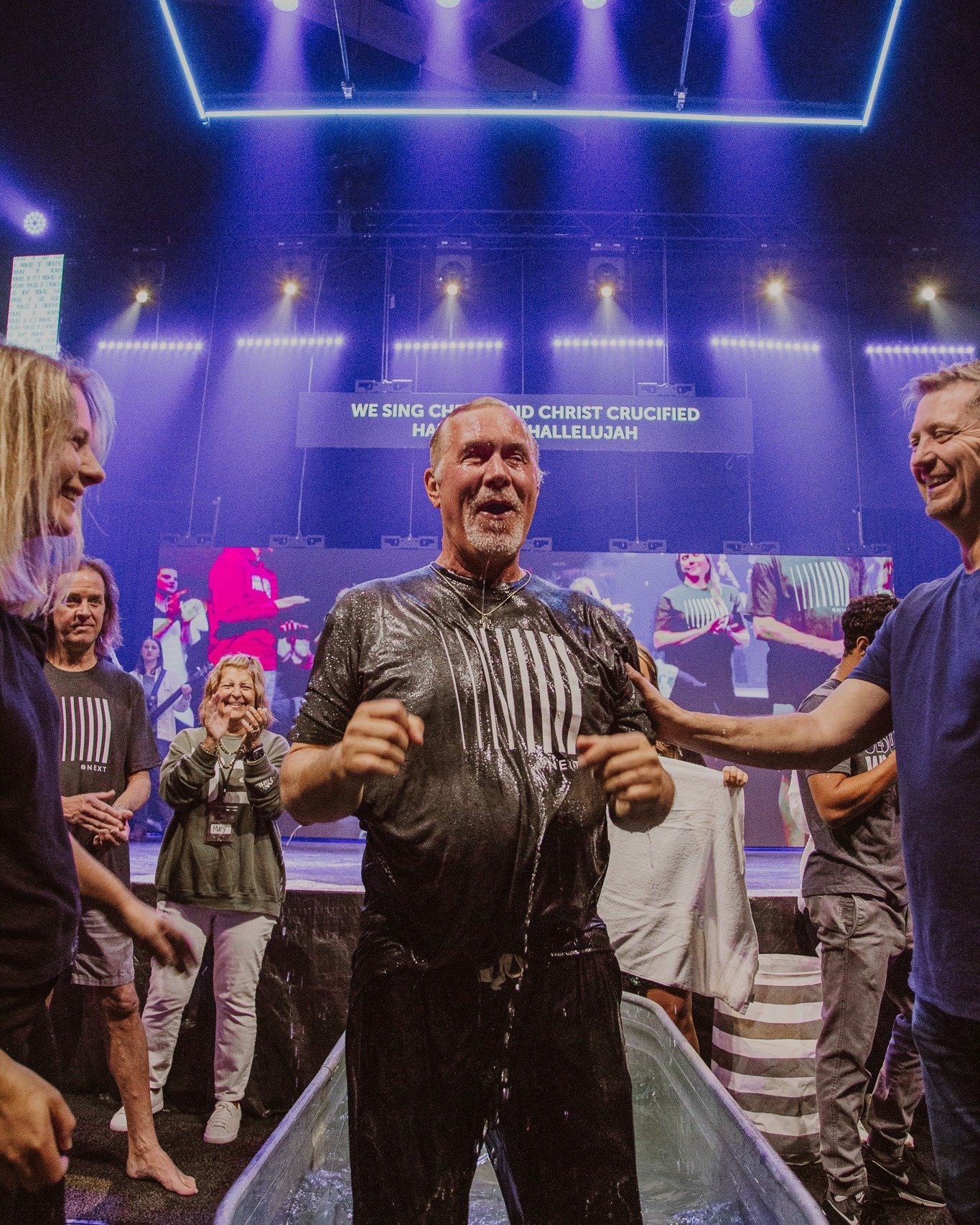 We are celebrating and praising God for the 211 (‼️) baptisms at Embrace 🙌🥹🎉

211 people turning to God. 211 people declaring their faith in Jesus. 

Often these big steps of faith can be followed by discouragement. If you would, join us in prayin