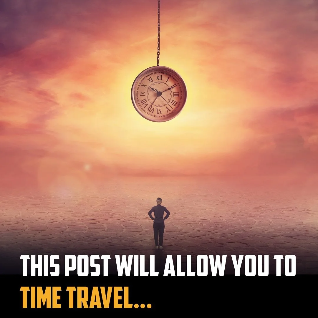 TIME TRAVEL IS NOW POSSIBLE ⏰

(e/y starts again Sept. 3 😉)