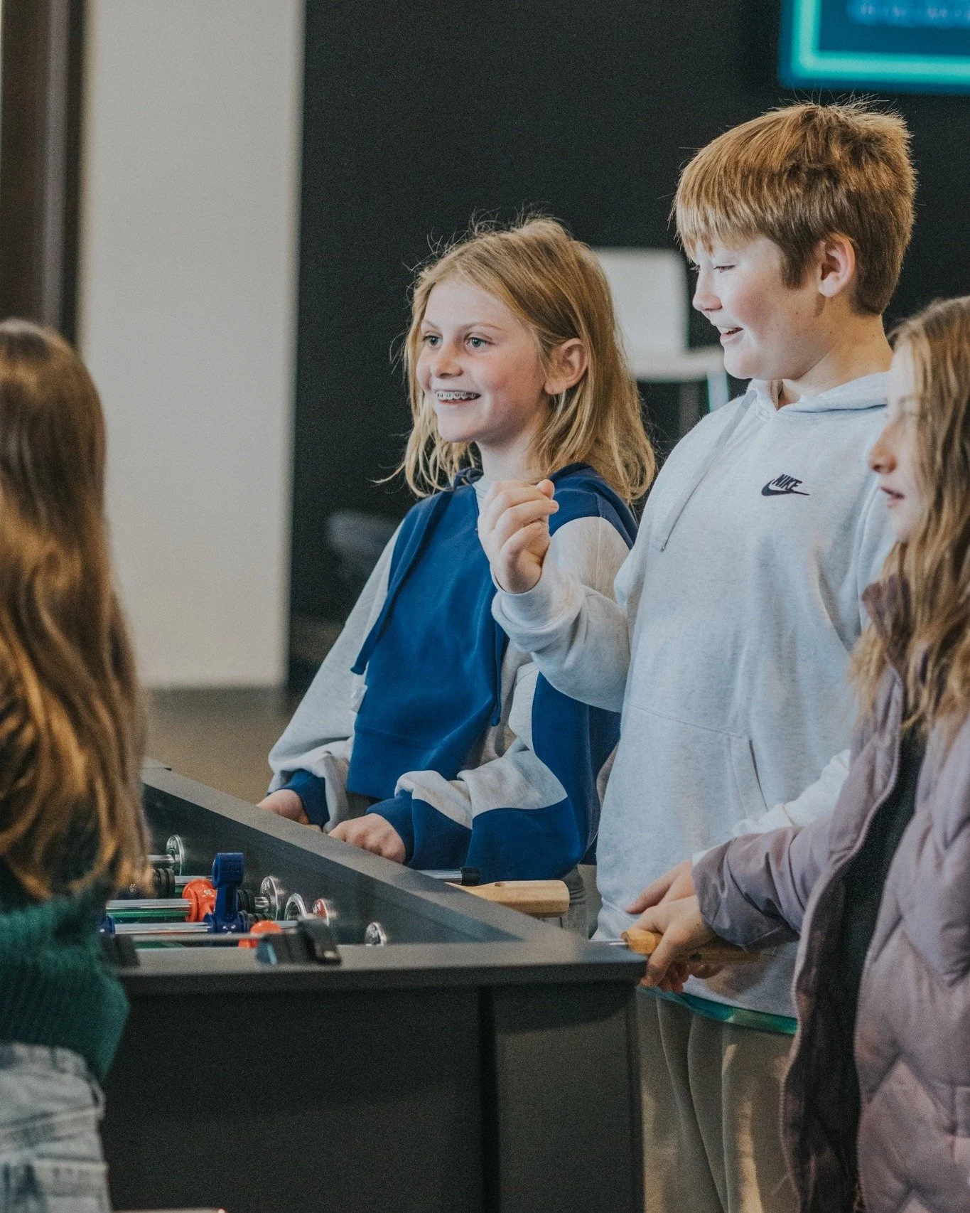 all smiles because tomorrow is Bible Party Sunday 😆 come help us celebrate &amp; join us for week three of James!