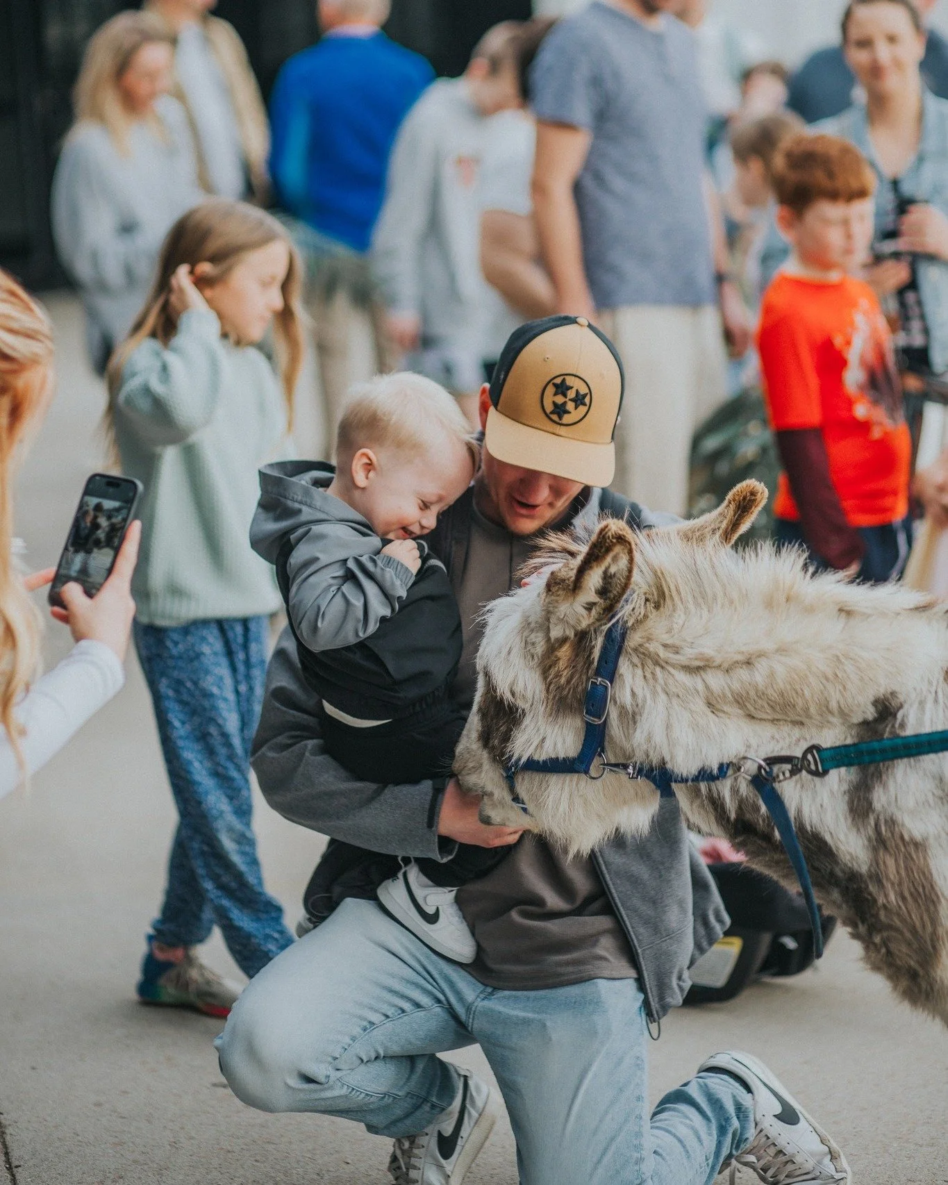 Donkeys are back and palms are waving&hellip; it must be Palm Sunday! 🌿🐴 Come snap a selfie with a donkey &amp; watch the kiddos wave palm branches during worship! Adam will also be kicking off our new Easter series &ndash; see you there! 👏