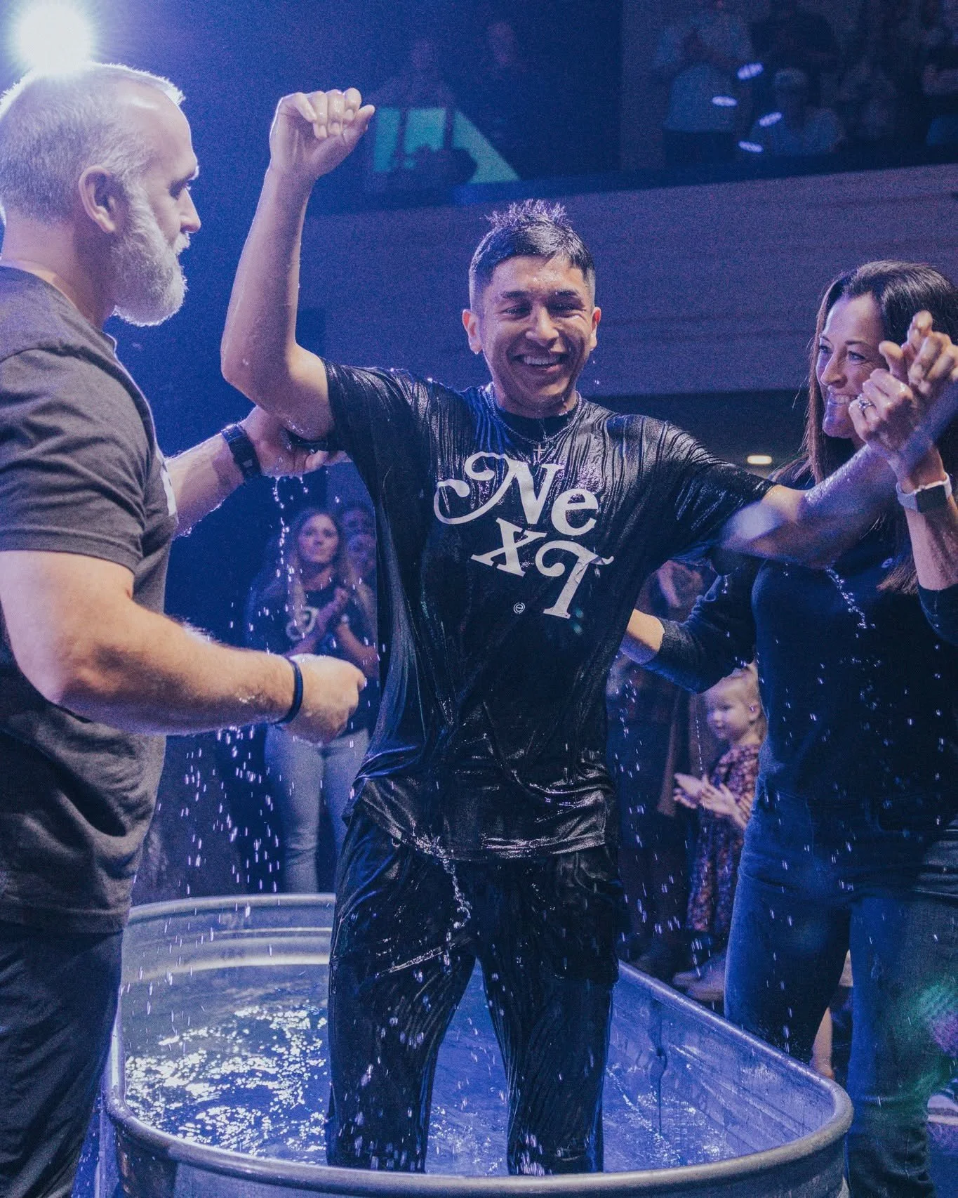 Adult Baptism Sunday is almost here! 🌊🙌 Tomorrow we celebrate stories of life change, and we can&rsquo;t wait. Still thinking about signing up? There&rsquo;s time! Check the link in our bio 👏