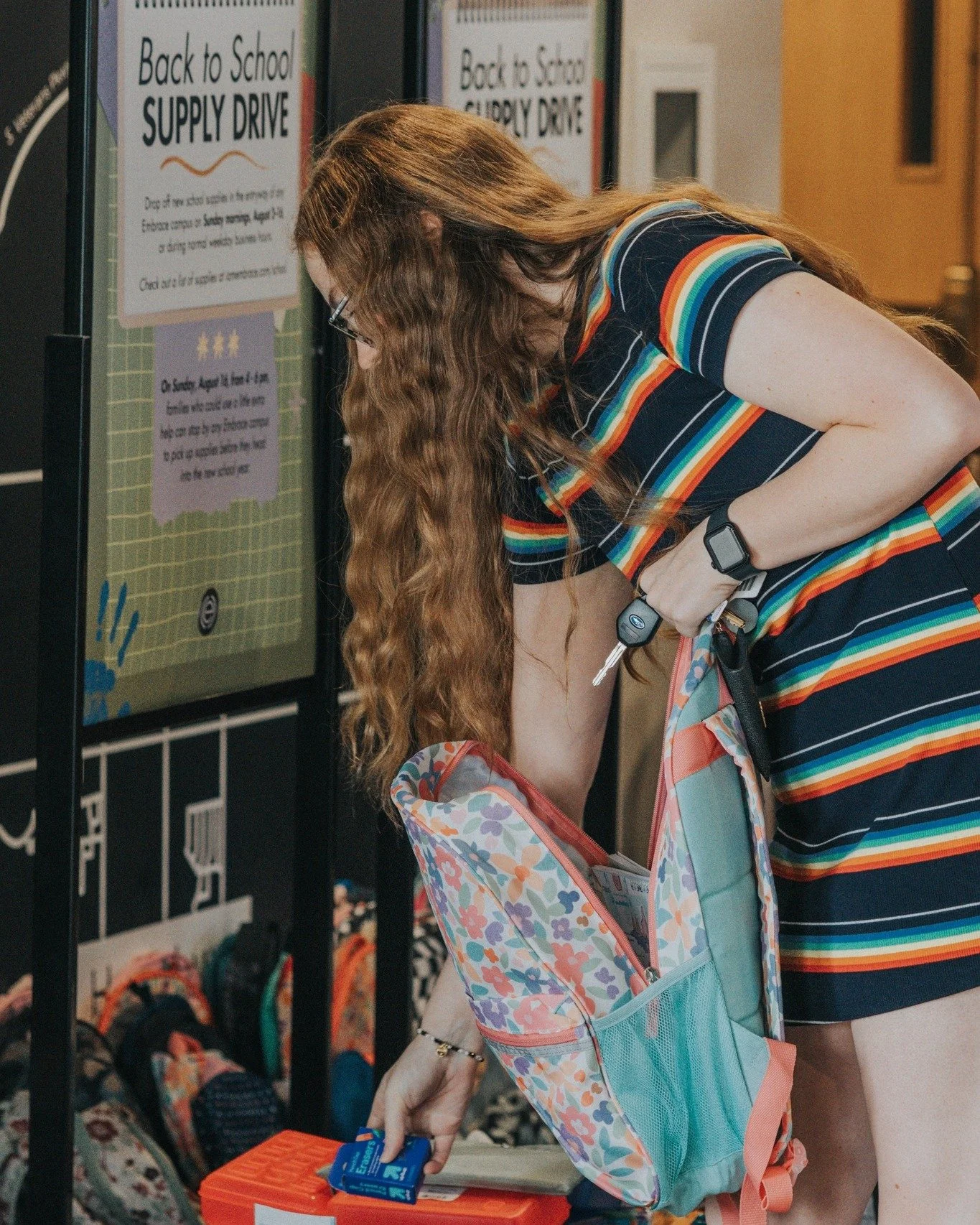 One last chance to give families a helping hand this school year! 📚✏️

This Sunday is the FINAL day to donate school supplies for local students. Bring your new school supplies with you to Embrace and help a student start the school year strong! Our