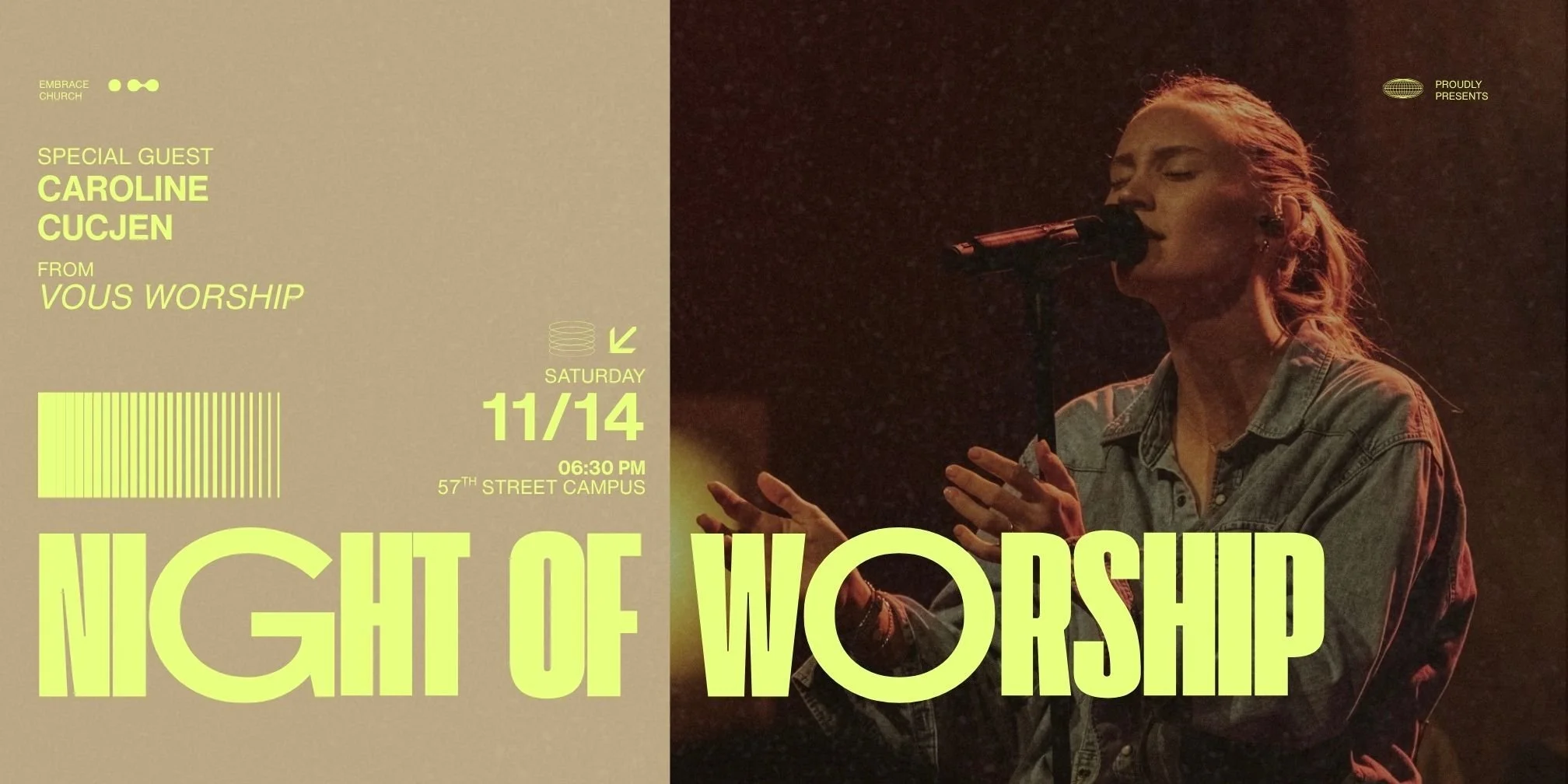 Night of Worship with Caroline Cucjen