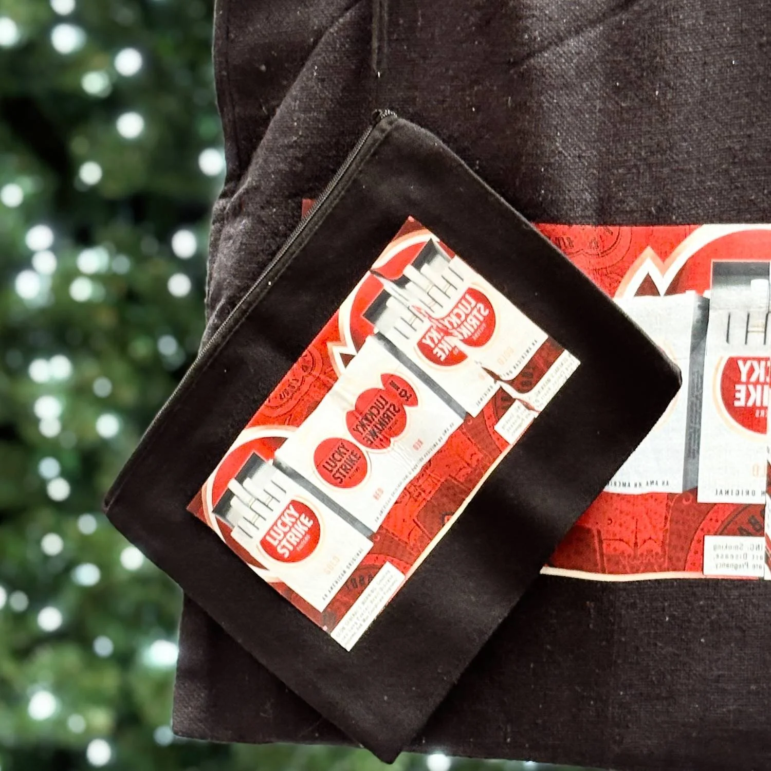 Untitled 3 (Lucky Strike), zip pouch
