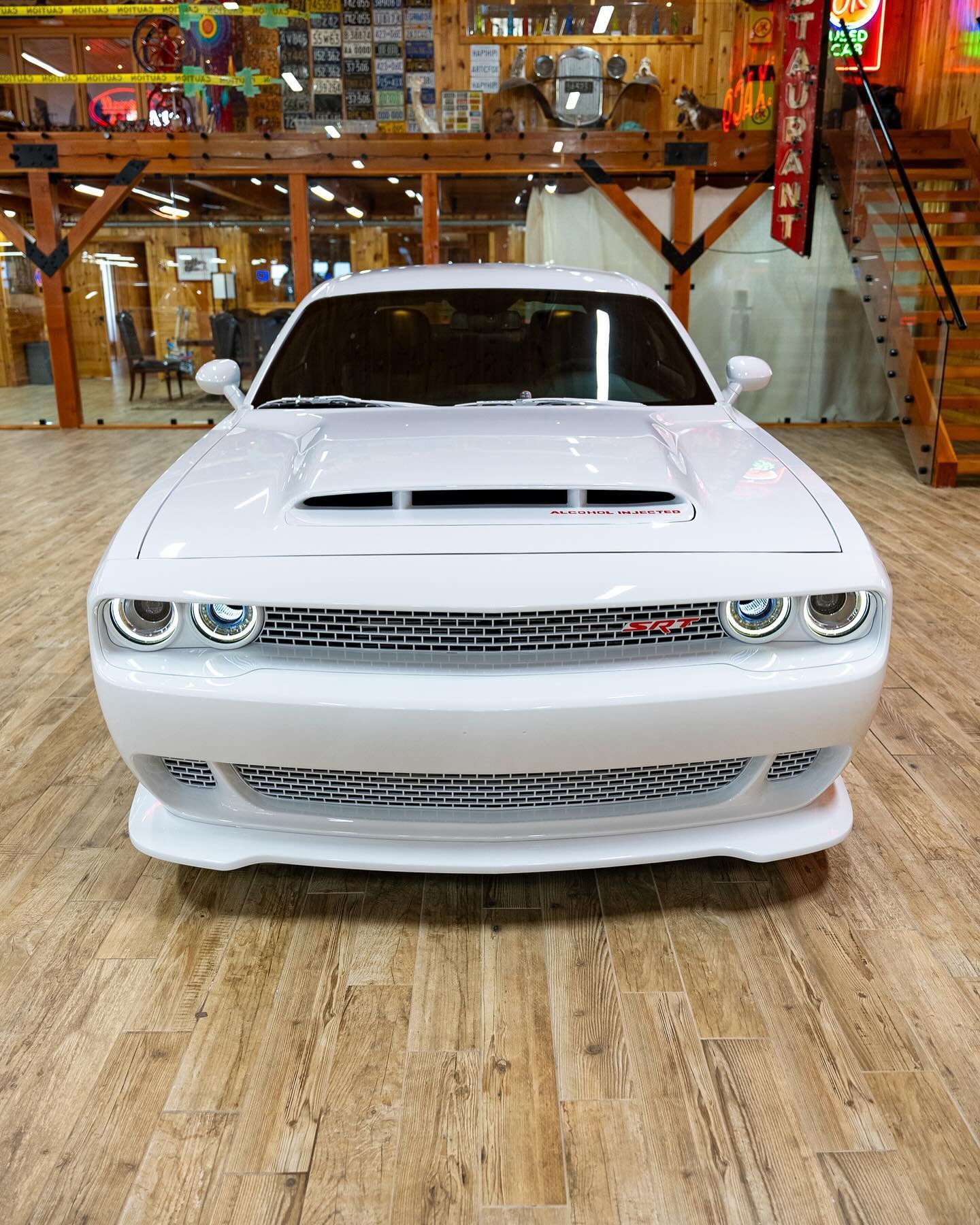 The long awaited Triple White Series is now complete 🔥 This Dodge Demon 170 now boasts the all-white spec along with the Charger Hellcat &amp; other Dodge Demon (check out our reels for the last two). All plastic pieces, windshield wipers, rims, cal