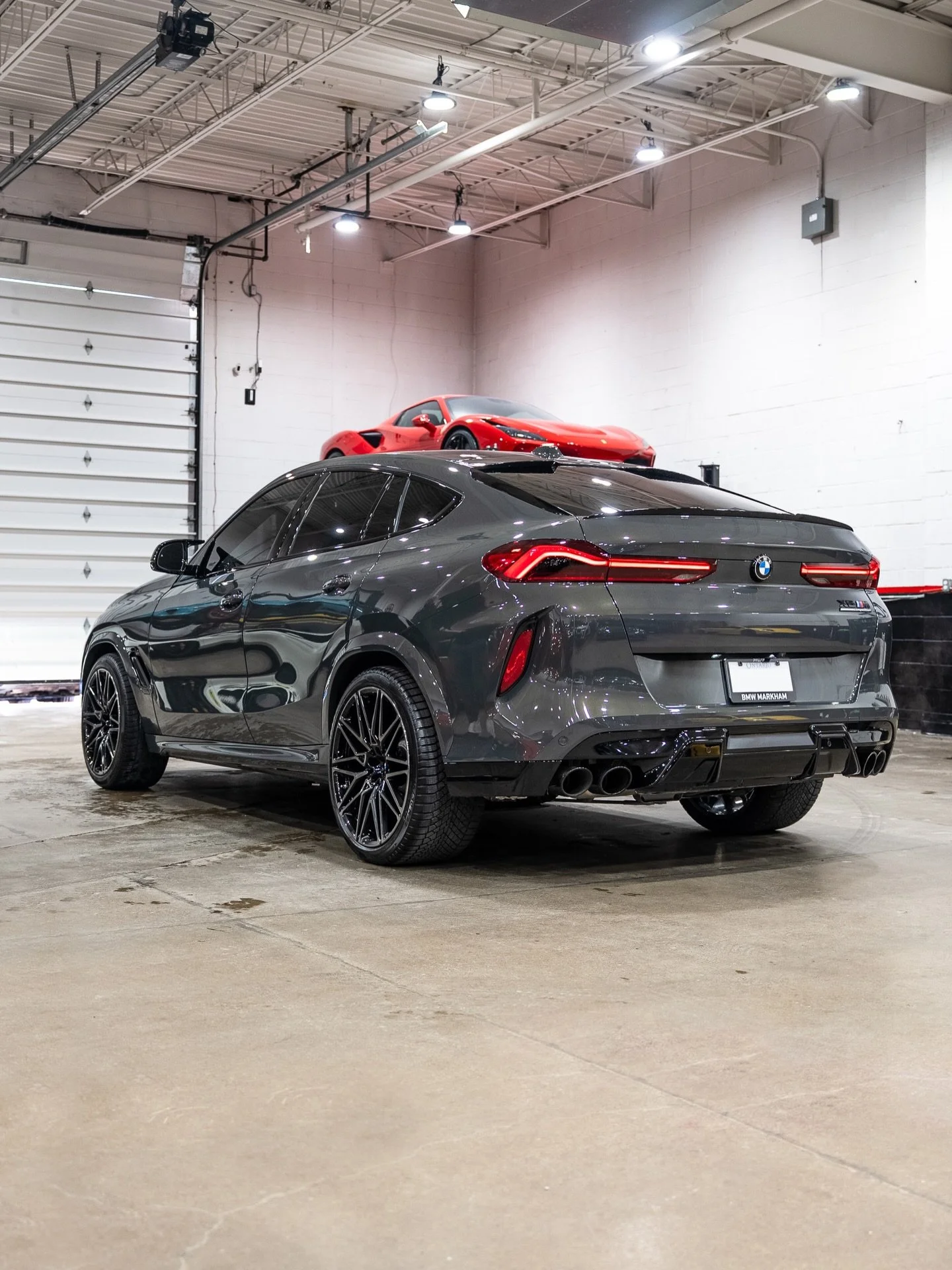 It&rsquo;s a miracle what lowering springs &amp; wheel spacers can do 🔥 Both installed on this BMW X6M to help it sit and ride with a much more aggressive stance. All while maintaining the same level of comfort and an OEM road-feel. Topped this one 